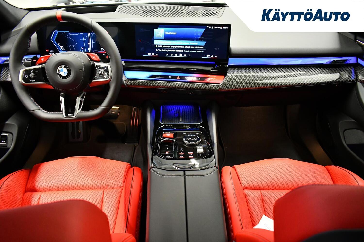 heti ajoon BMW M5