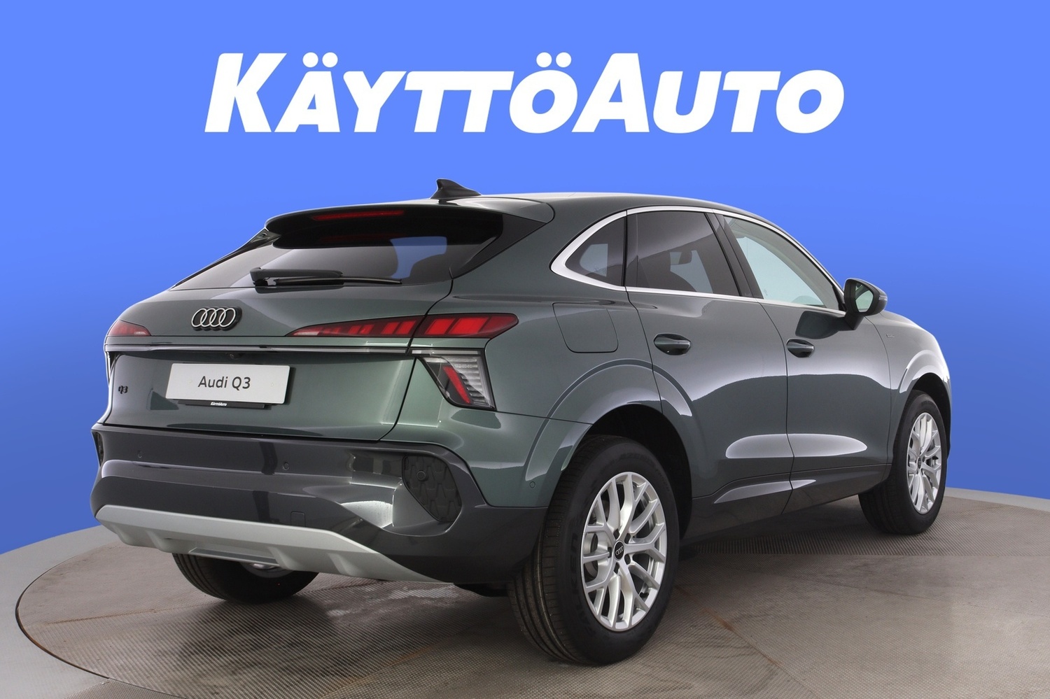heti ajoon Audi Q3