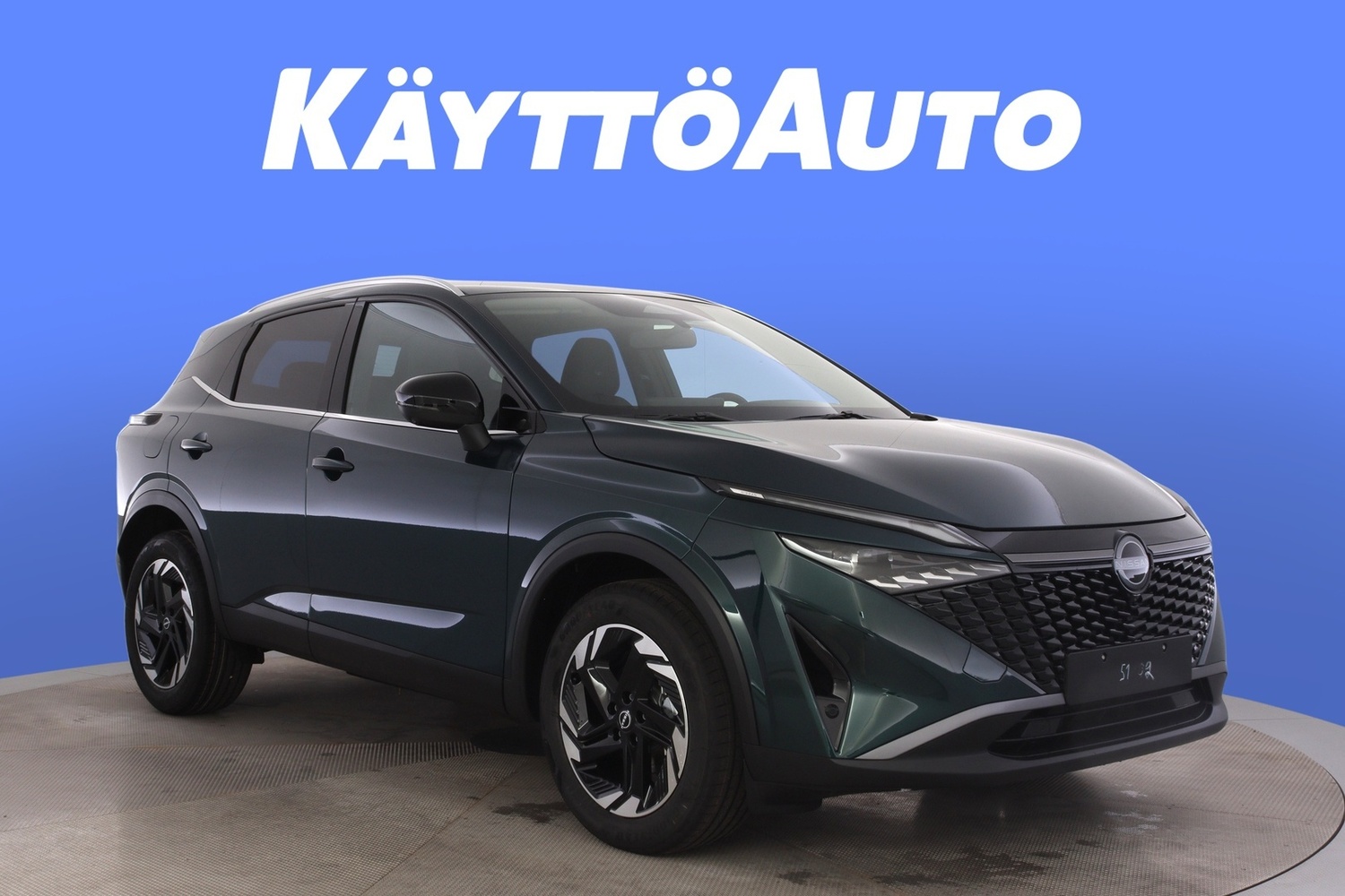 heti ajoon Nissan Qashqai