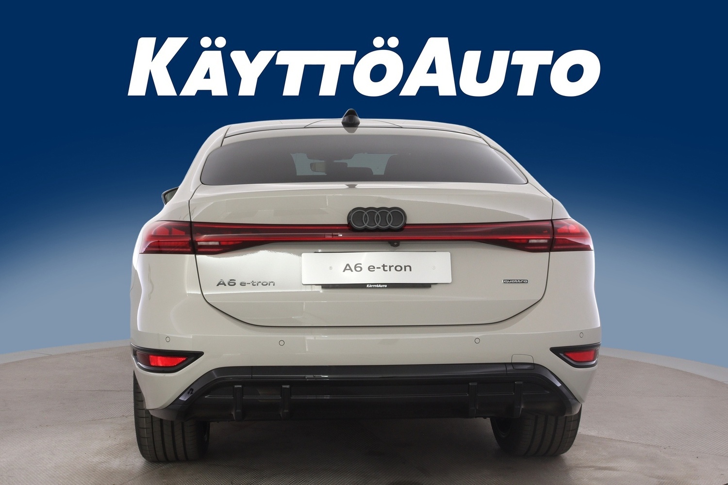 heti ajoon Audi A6 e-tron