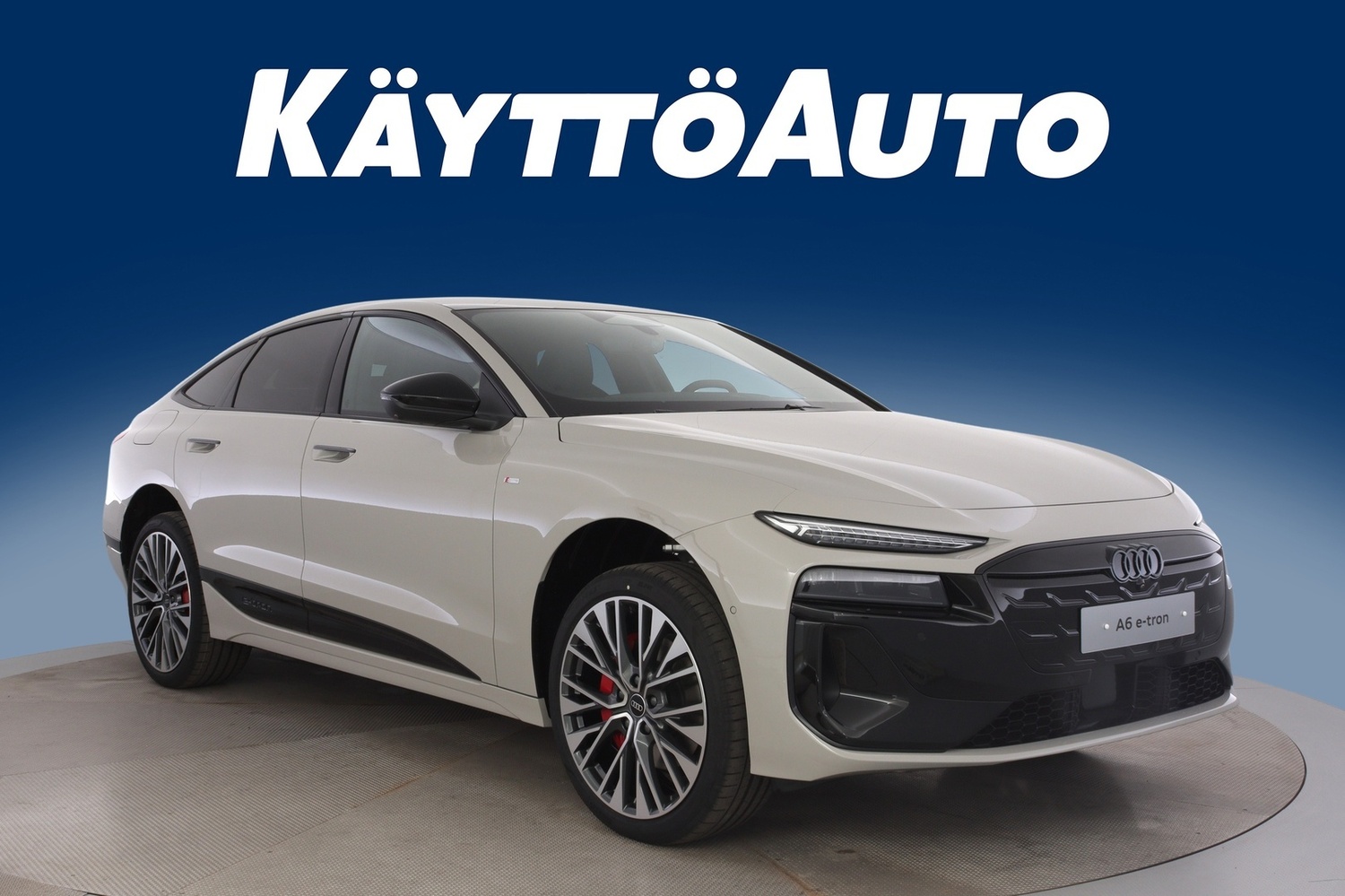 heti ajoon Audi A6 e-tron
