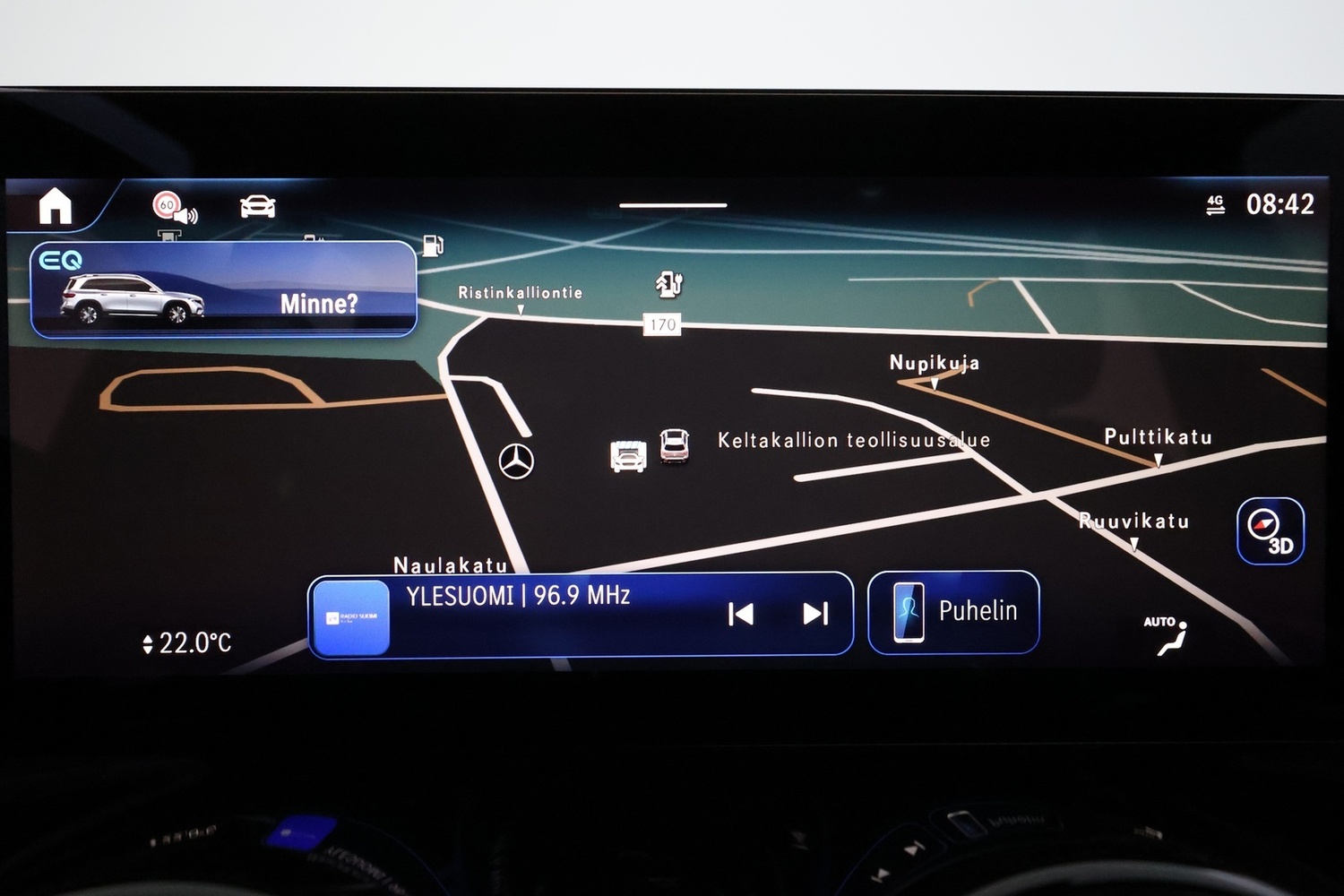 heti ajoon Mercedes-Benz EQB