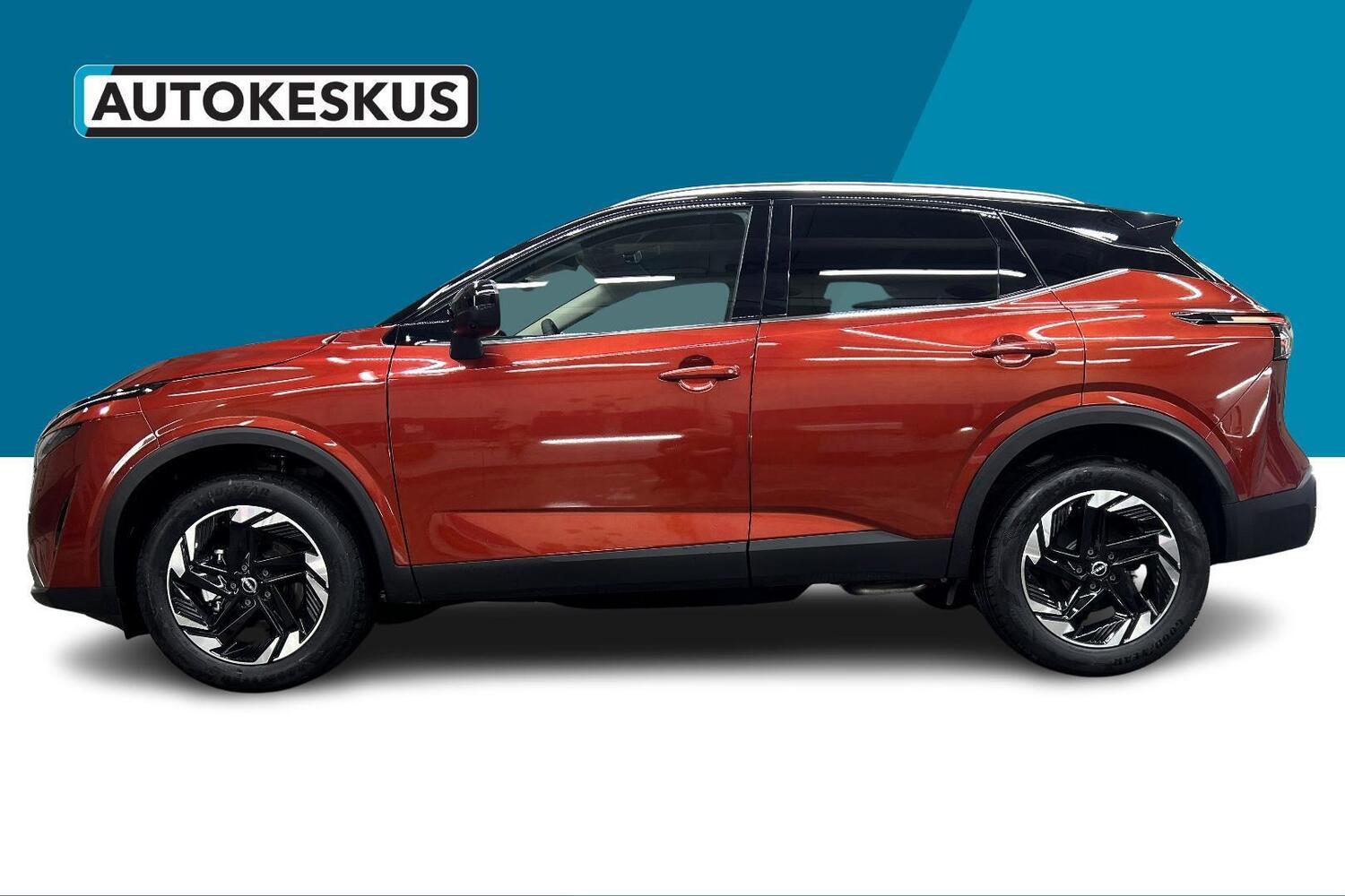 heti ajoon Nissan Qashqai