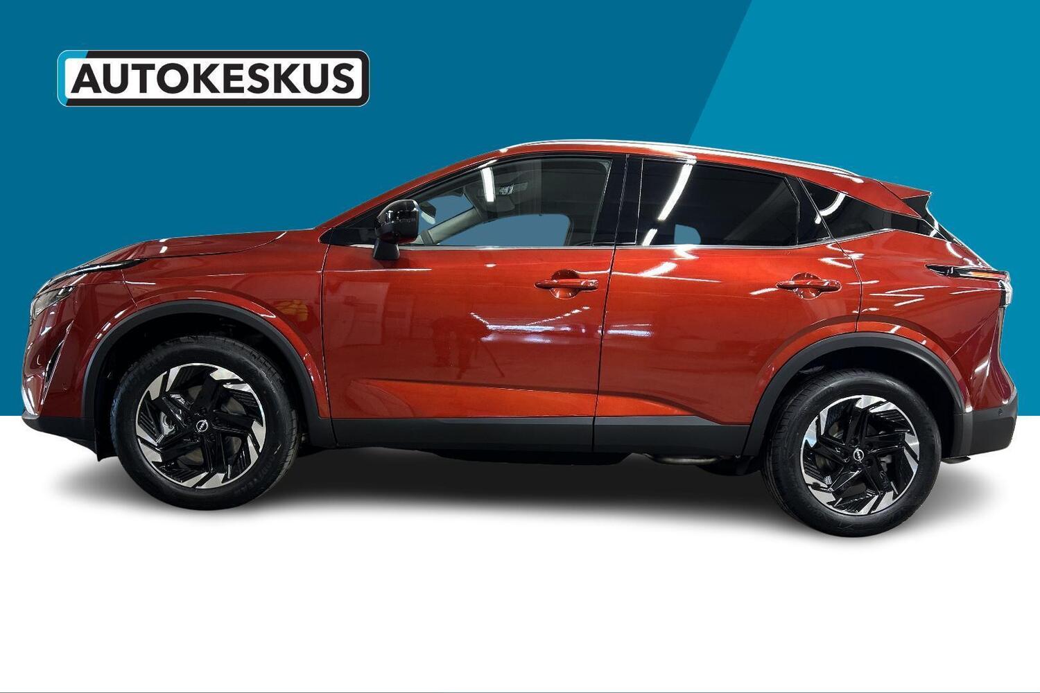 heti ajoon Nissan Qashqai