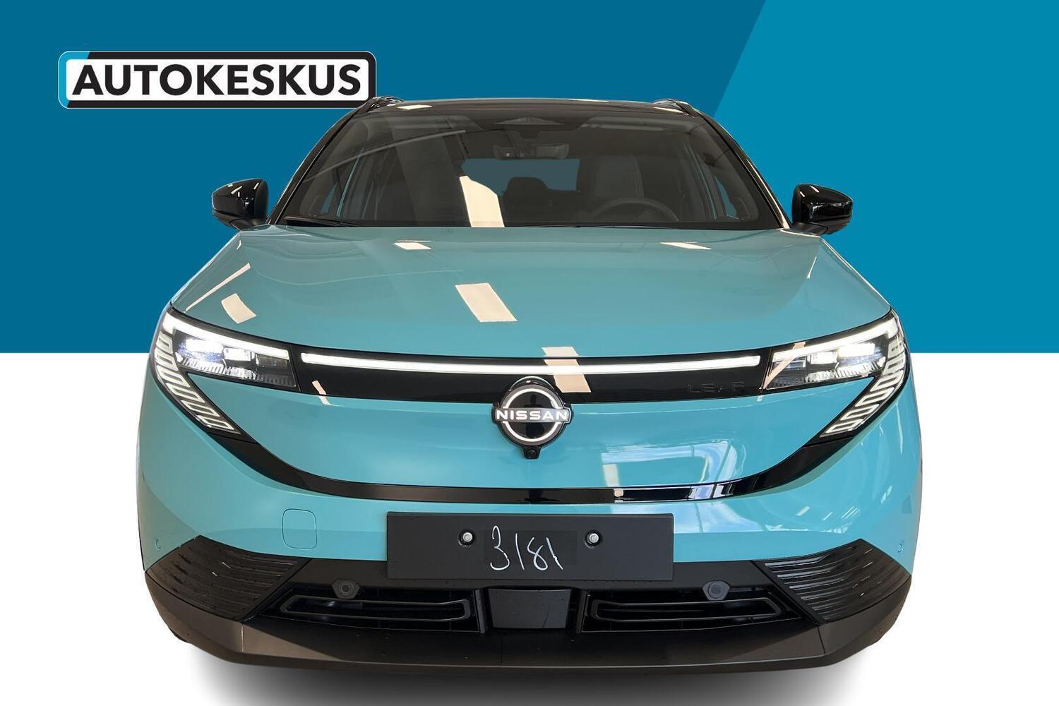 heti ajoon Nissan Leaf