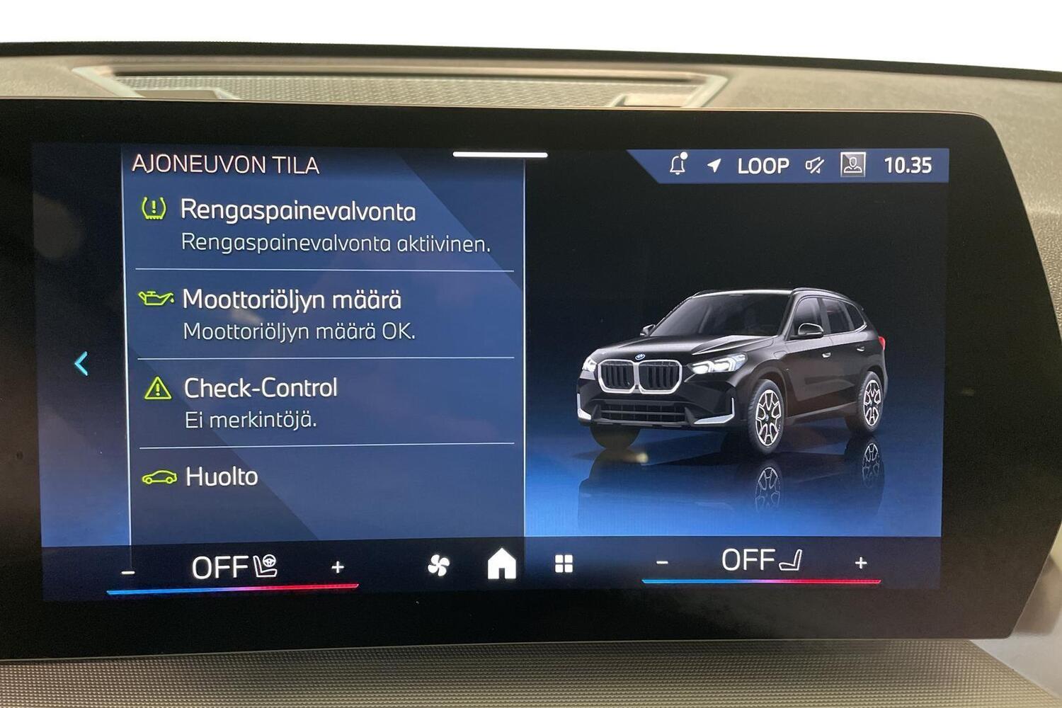 heti ajoon BMW X1