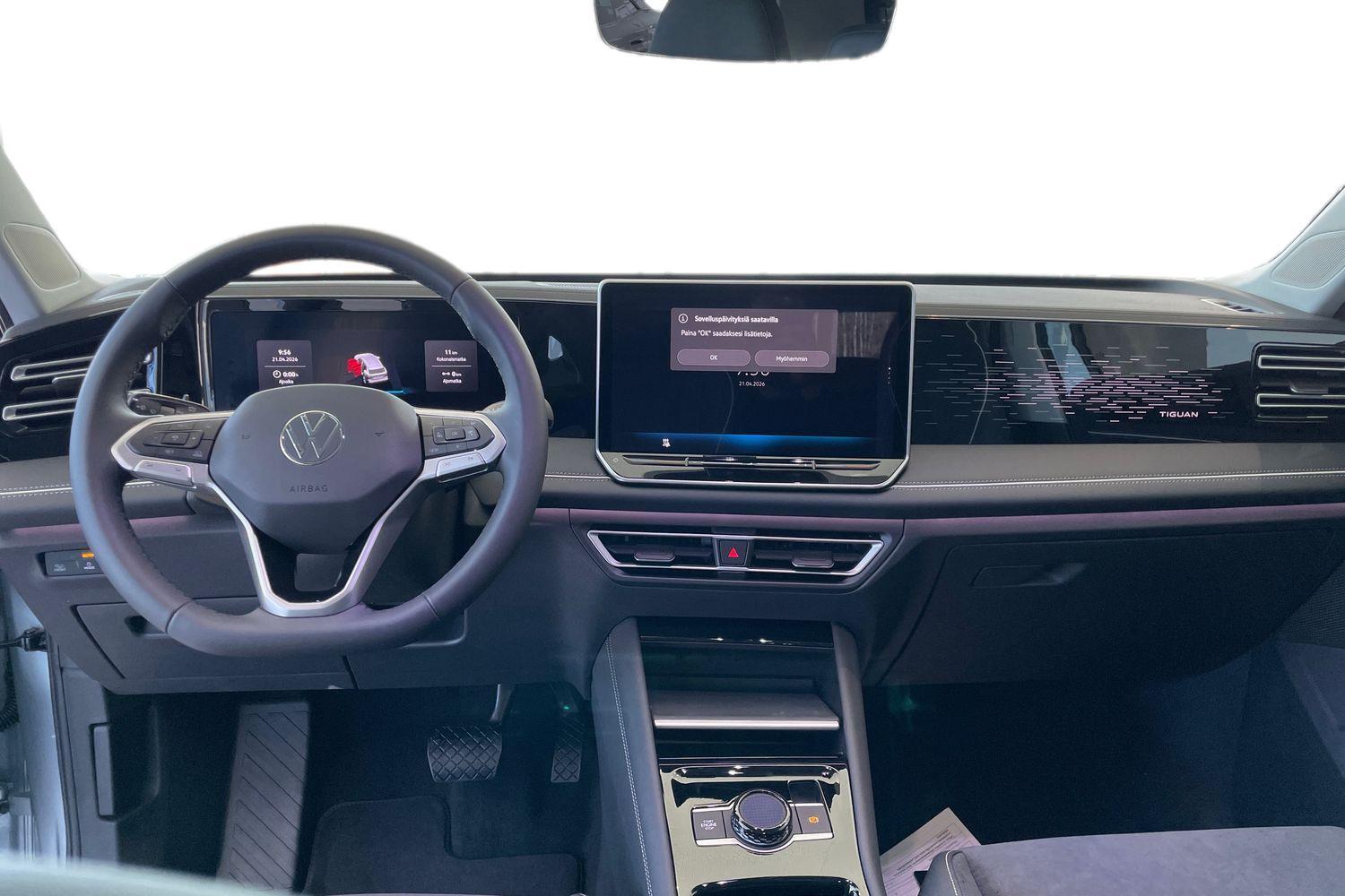 heti ajoon Volkswagen Tiguan