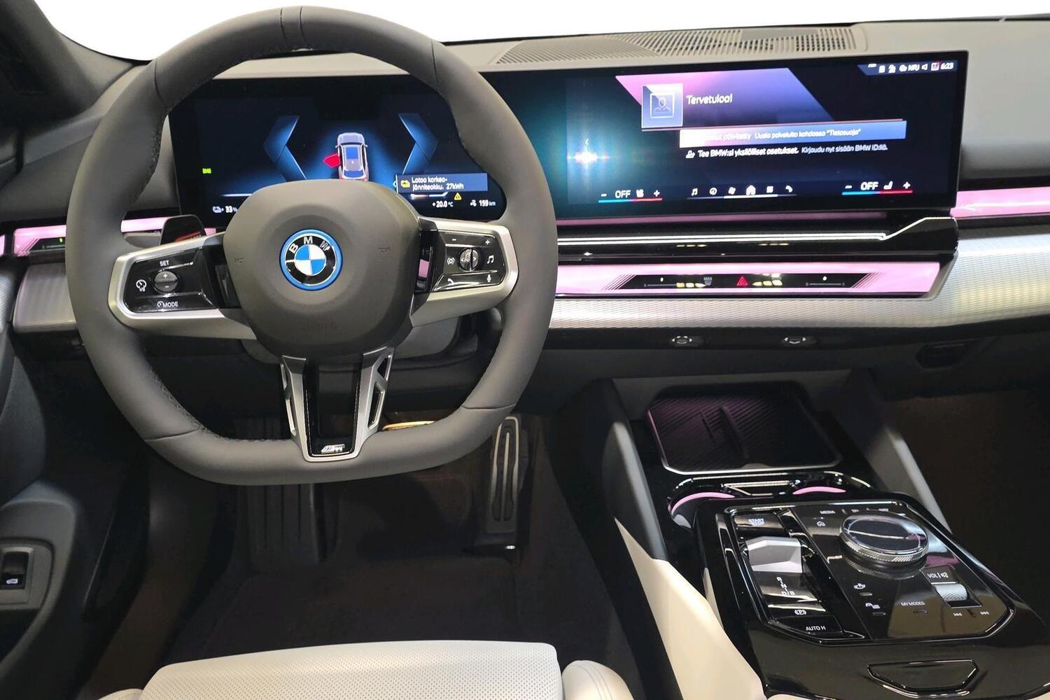 heti ajoon BMW i5