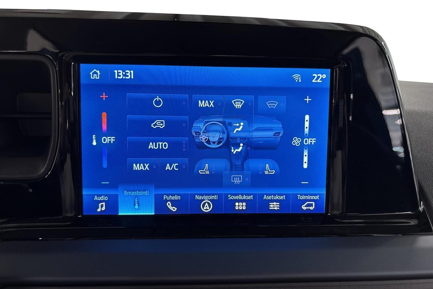 heti ajoon Ford Tourneo Courier