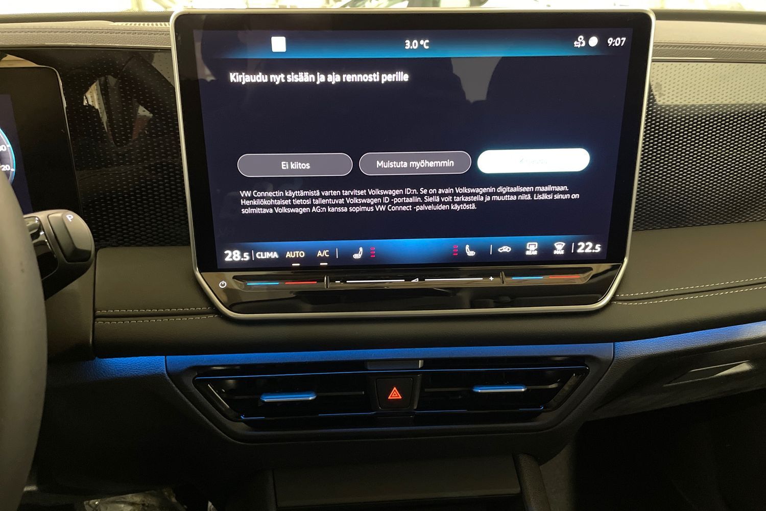 heti ajoon Volkswagen Tiguan