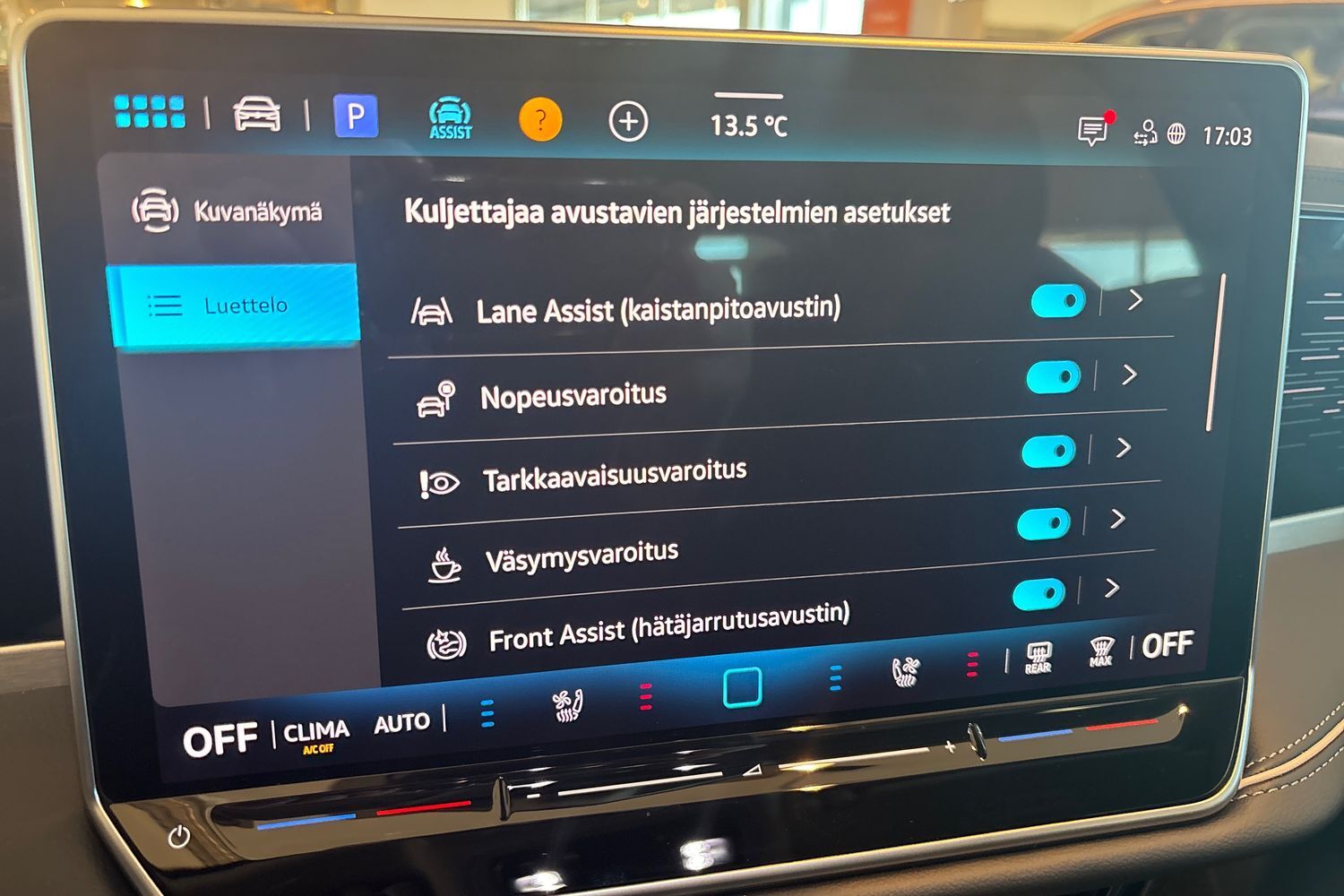 heti ajoon Volkswagen Passat