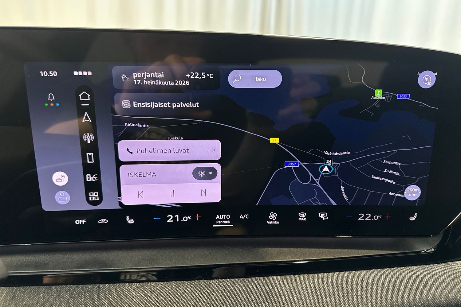 heti ajoon Audi Q6 e-tron