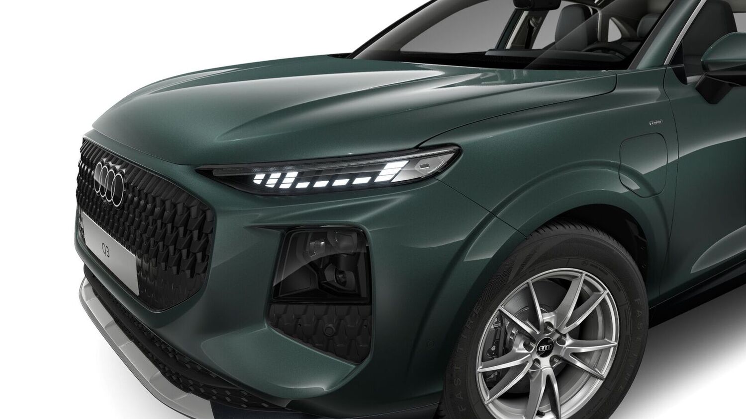 heti ajoon Audi Q3