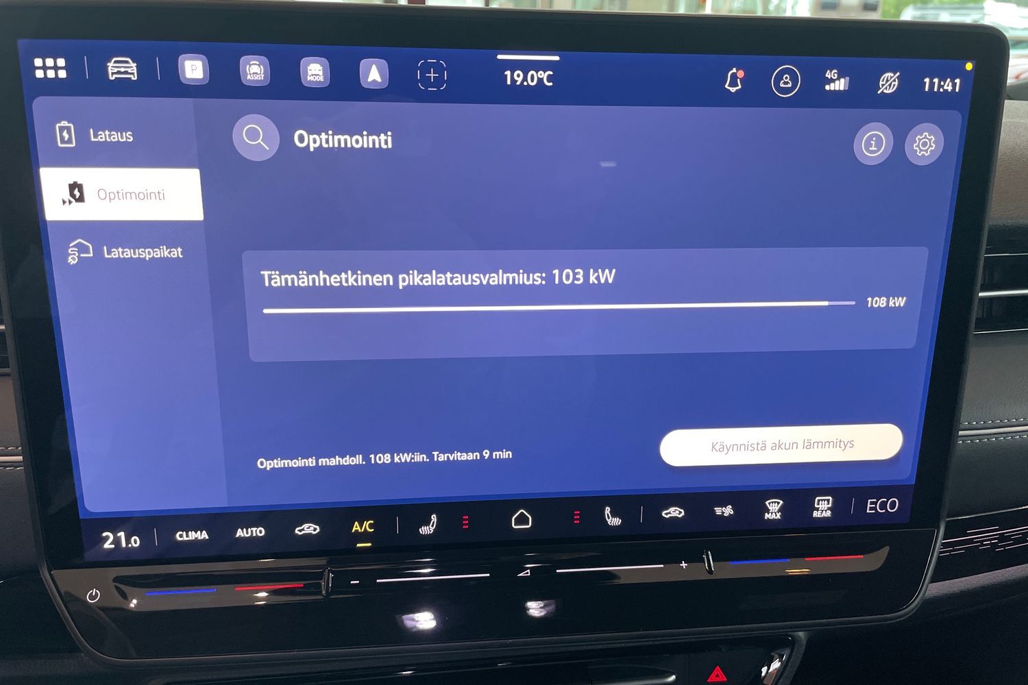 heti ajoon Volkswagen ID.7