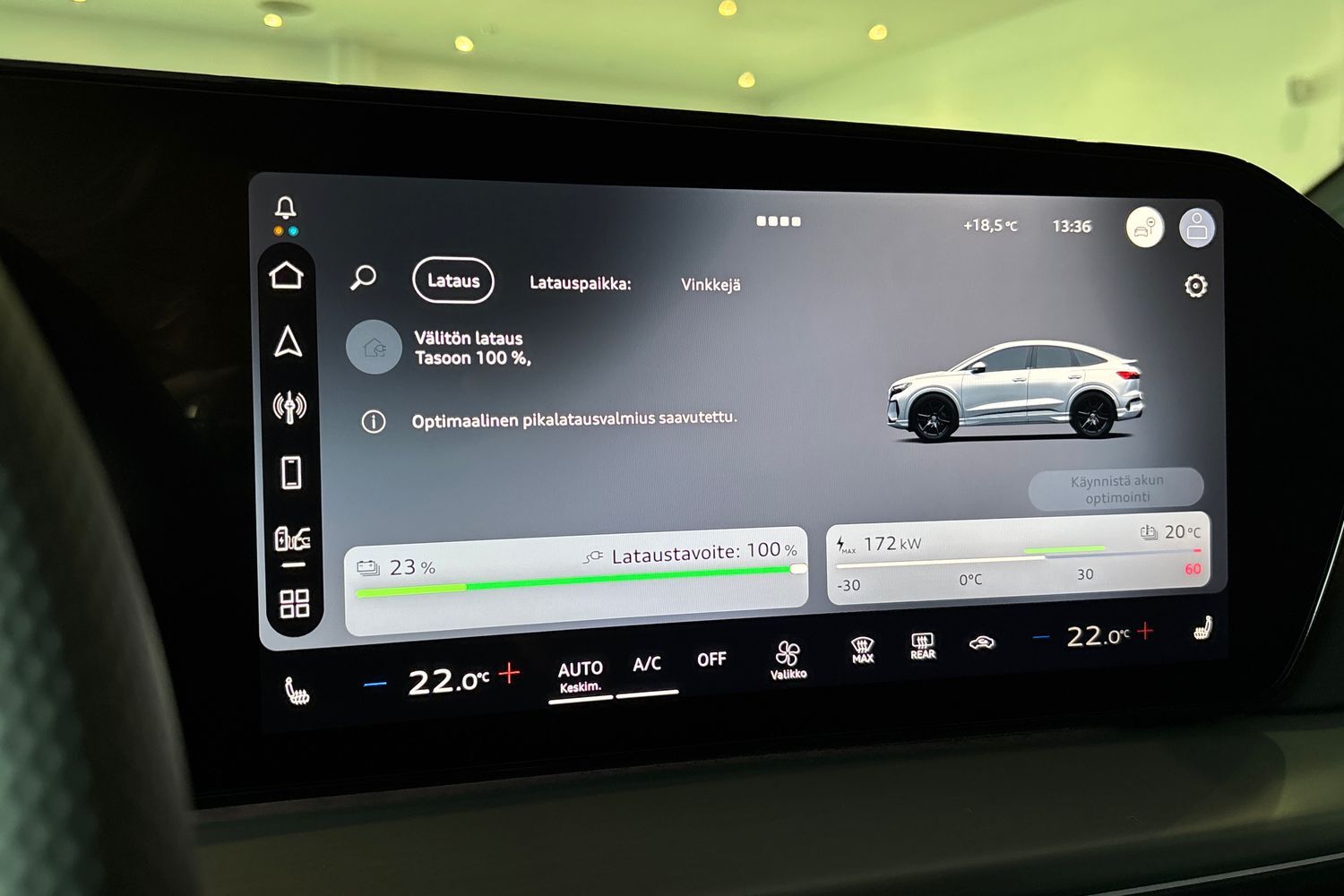 heti ajoon Audi Q4 e-tron