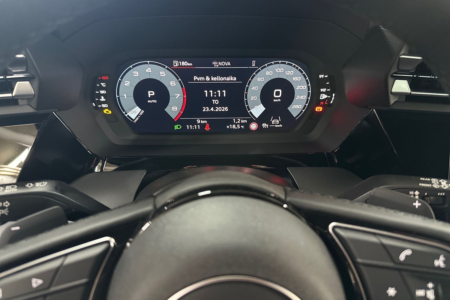 heti ajoon Audi A3