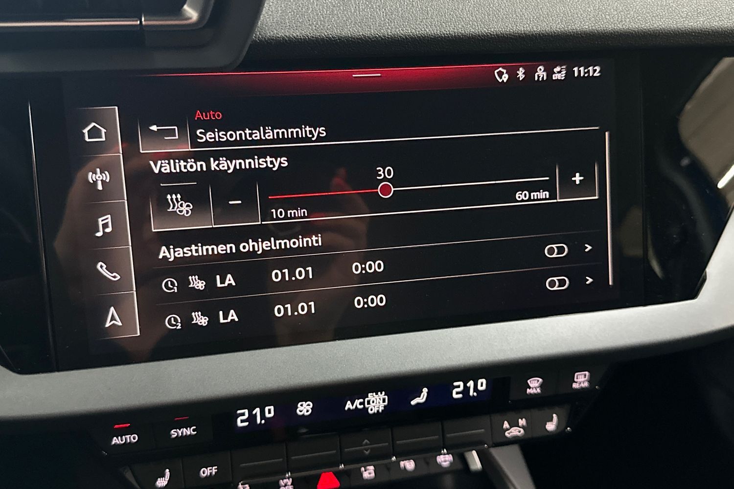 heti ajoon Audi A3