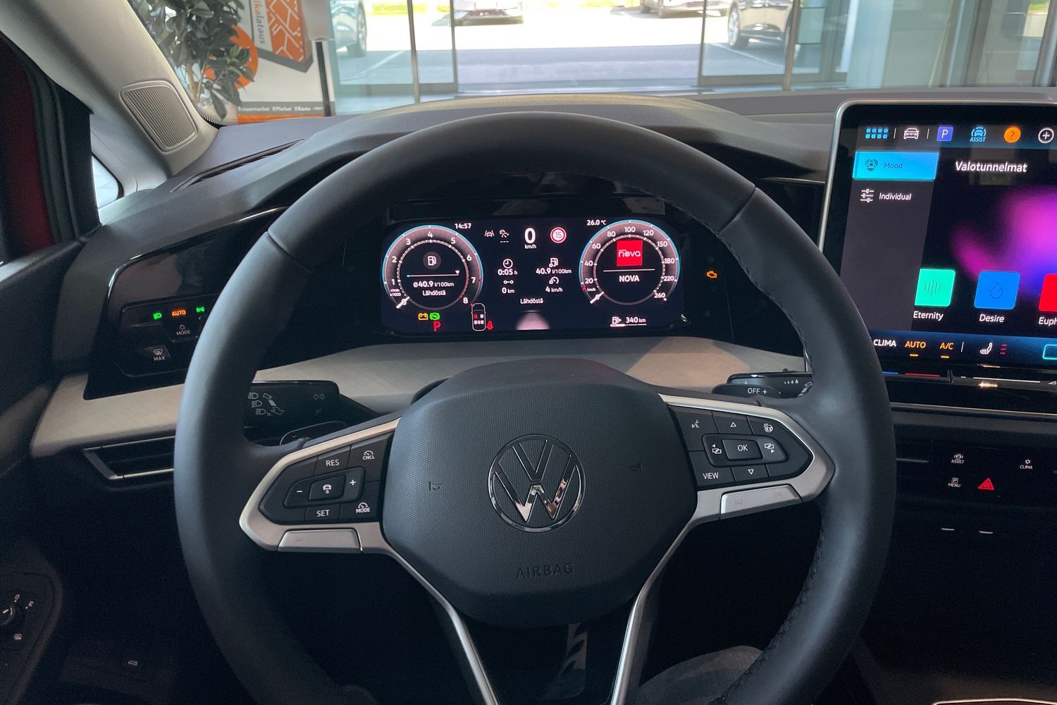 heti ajoon Volkswagen Golf