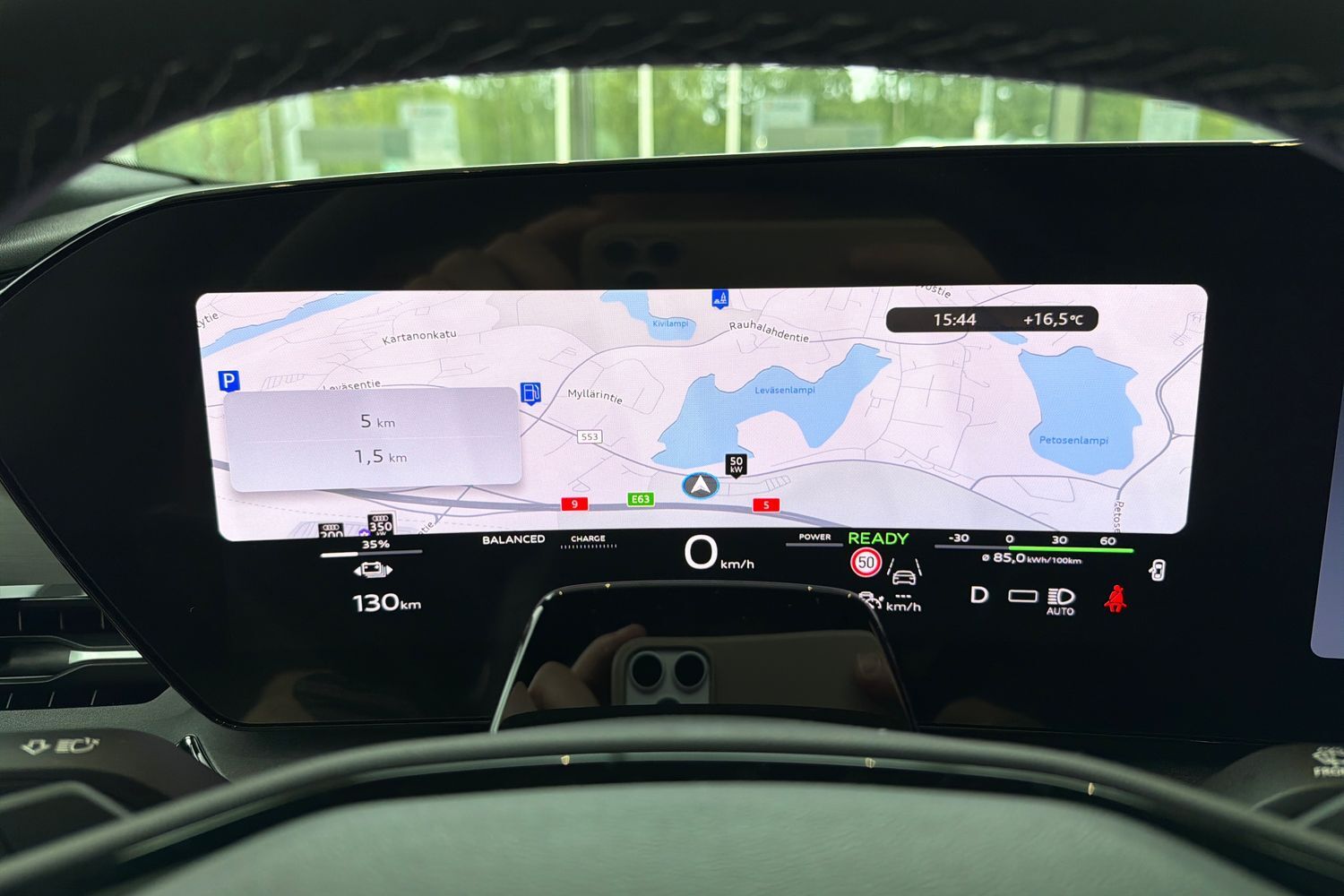 heti ajoon Audi Q6 e-tron