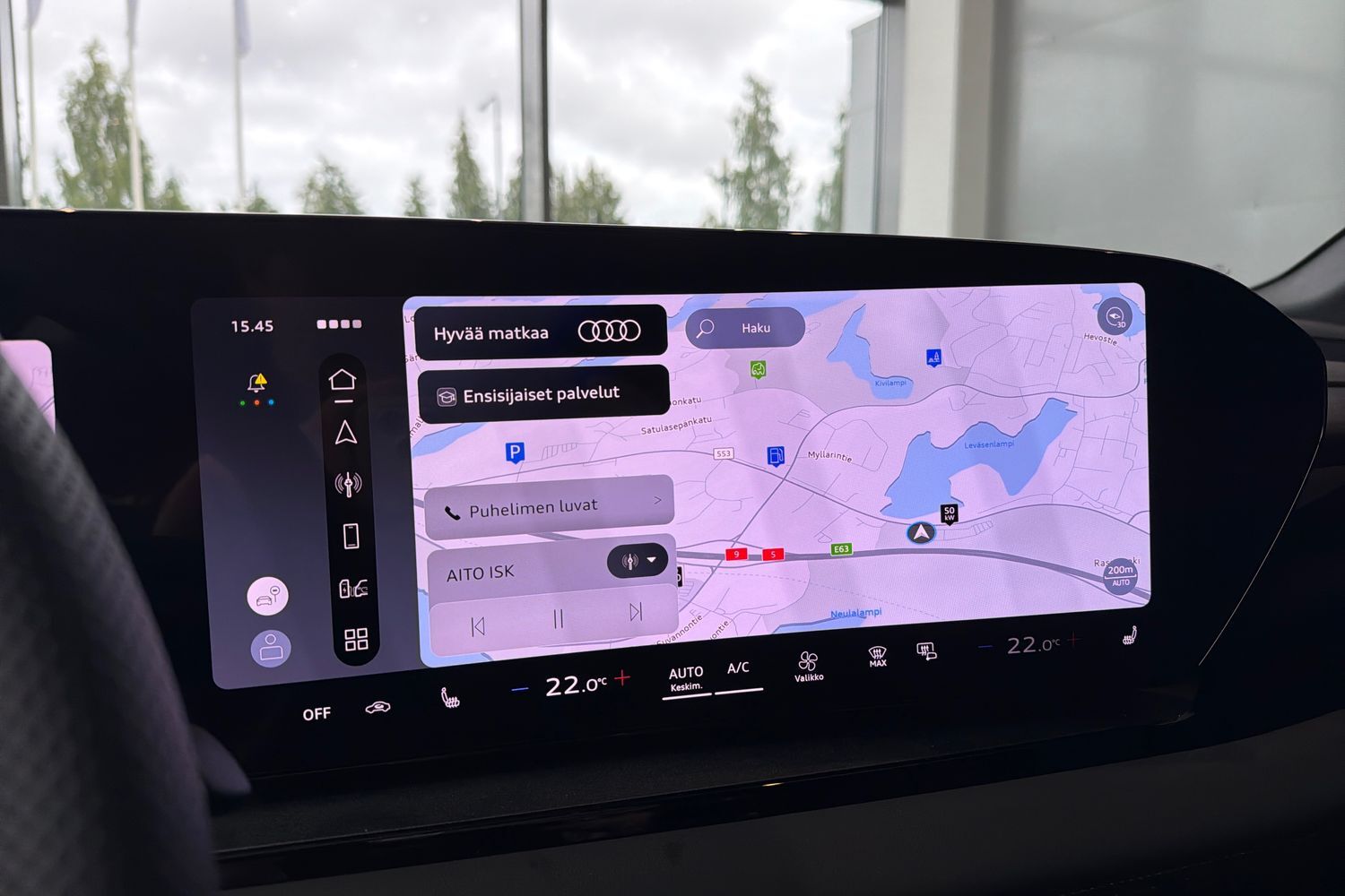 heti ajoon Audi Q6 e-tron