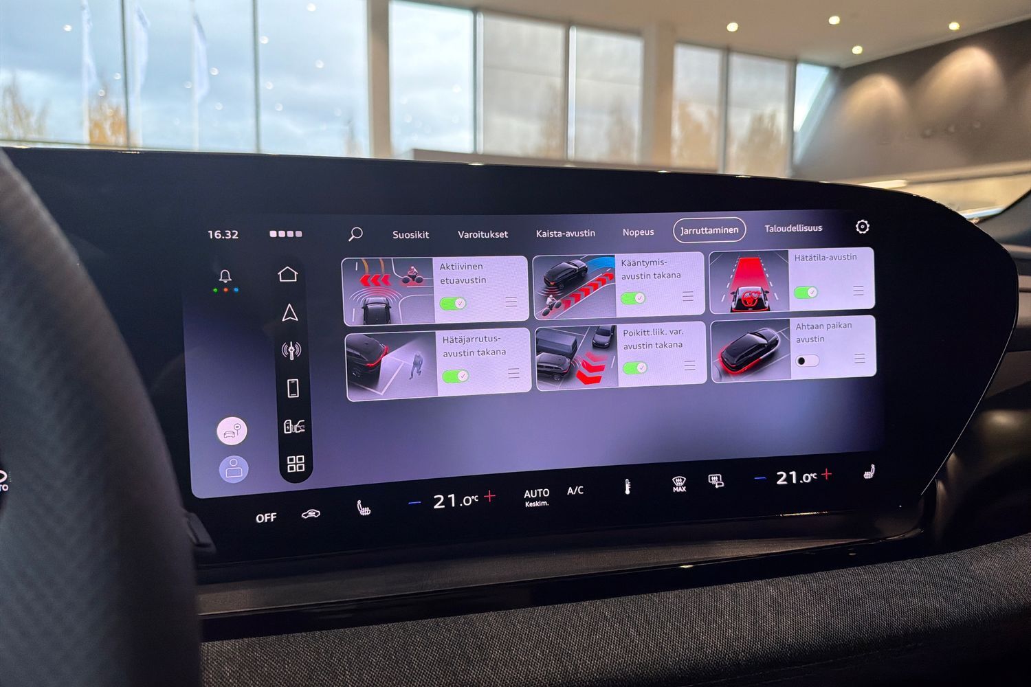 heti ajoon Audi Q6 e-tron