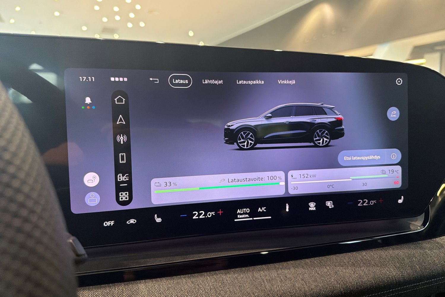 heti ajoon Audi Q6 e-tron