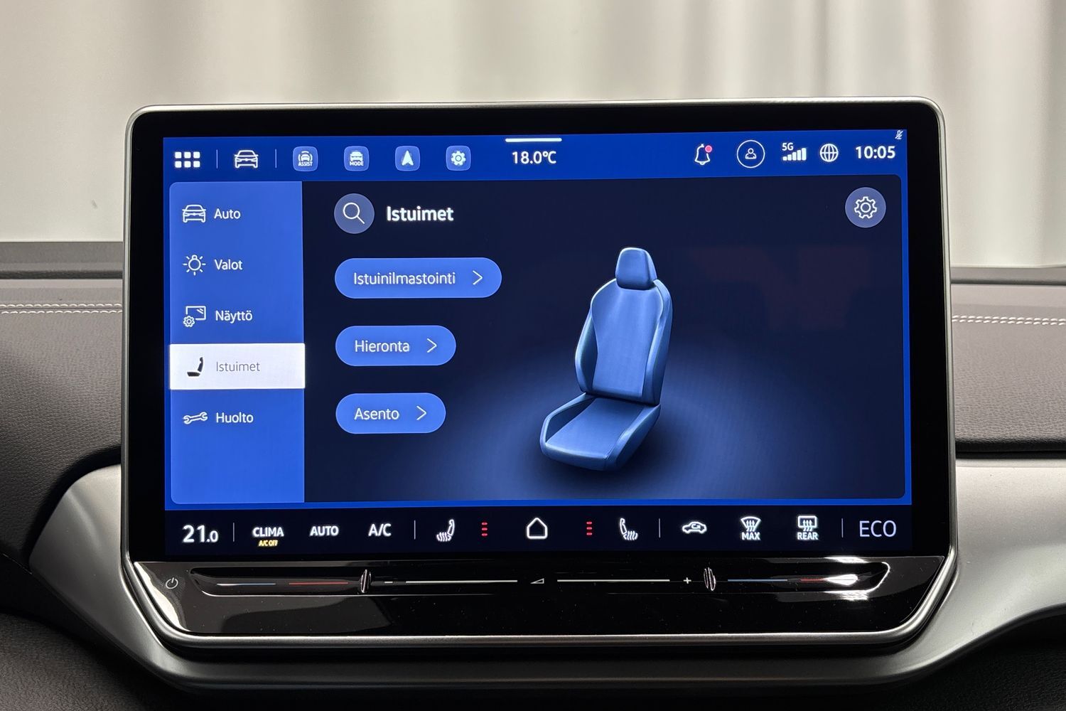 heti ajoon Volkswagen ID.5