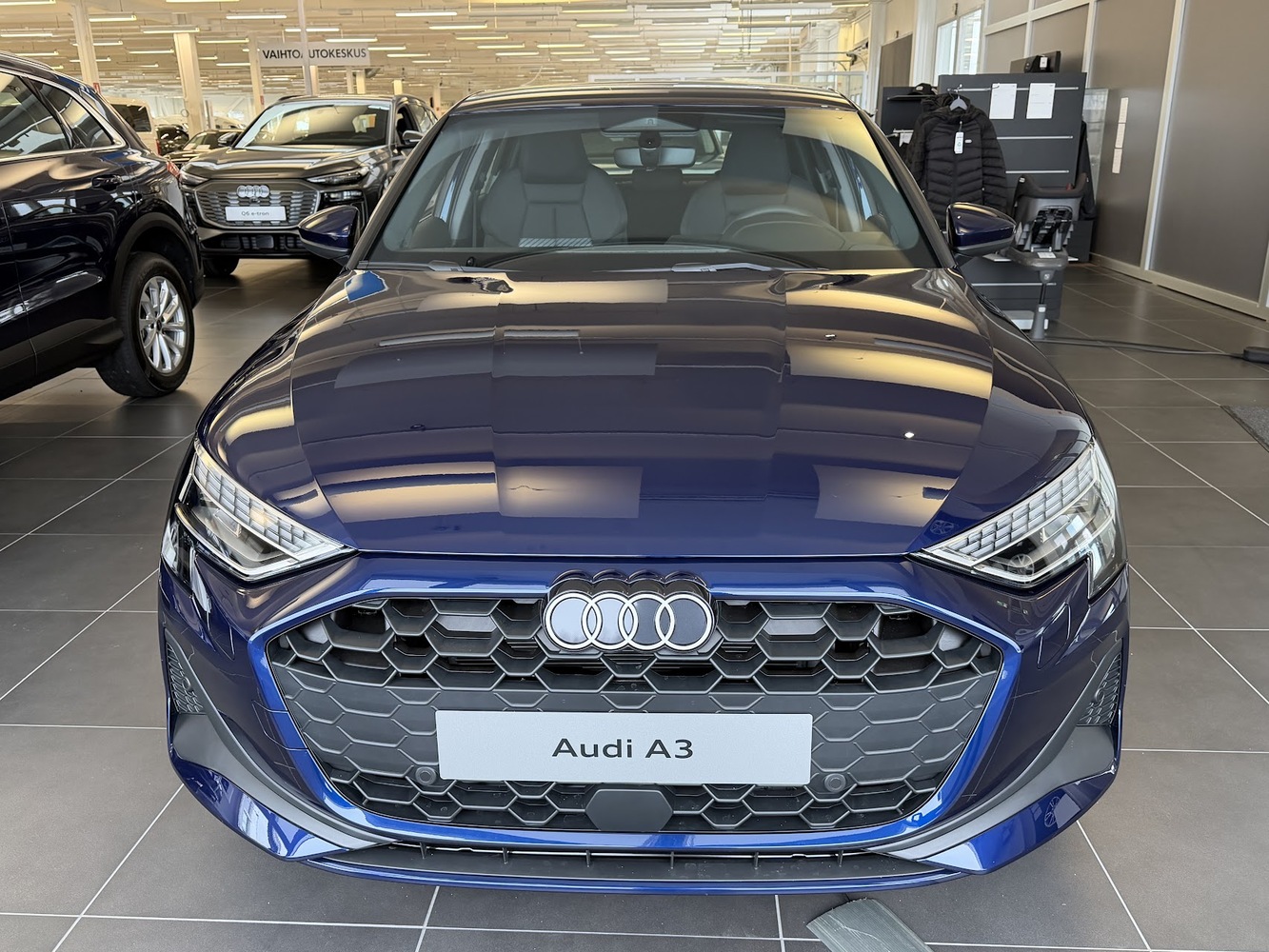 heti ajoon Audi A3
