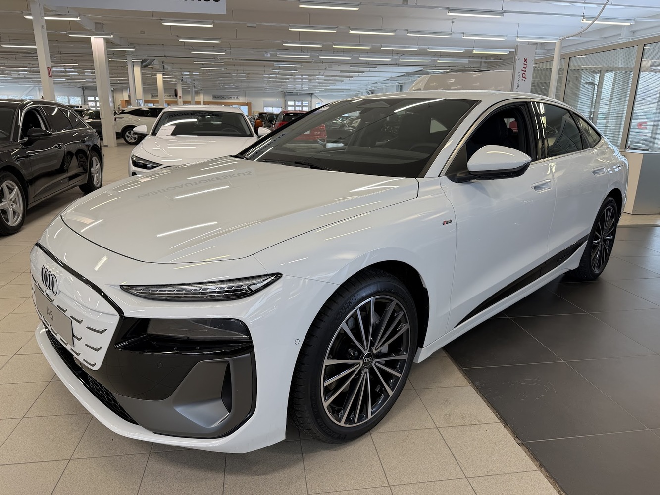heti ajoon Audi A6 e-tron