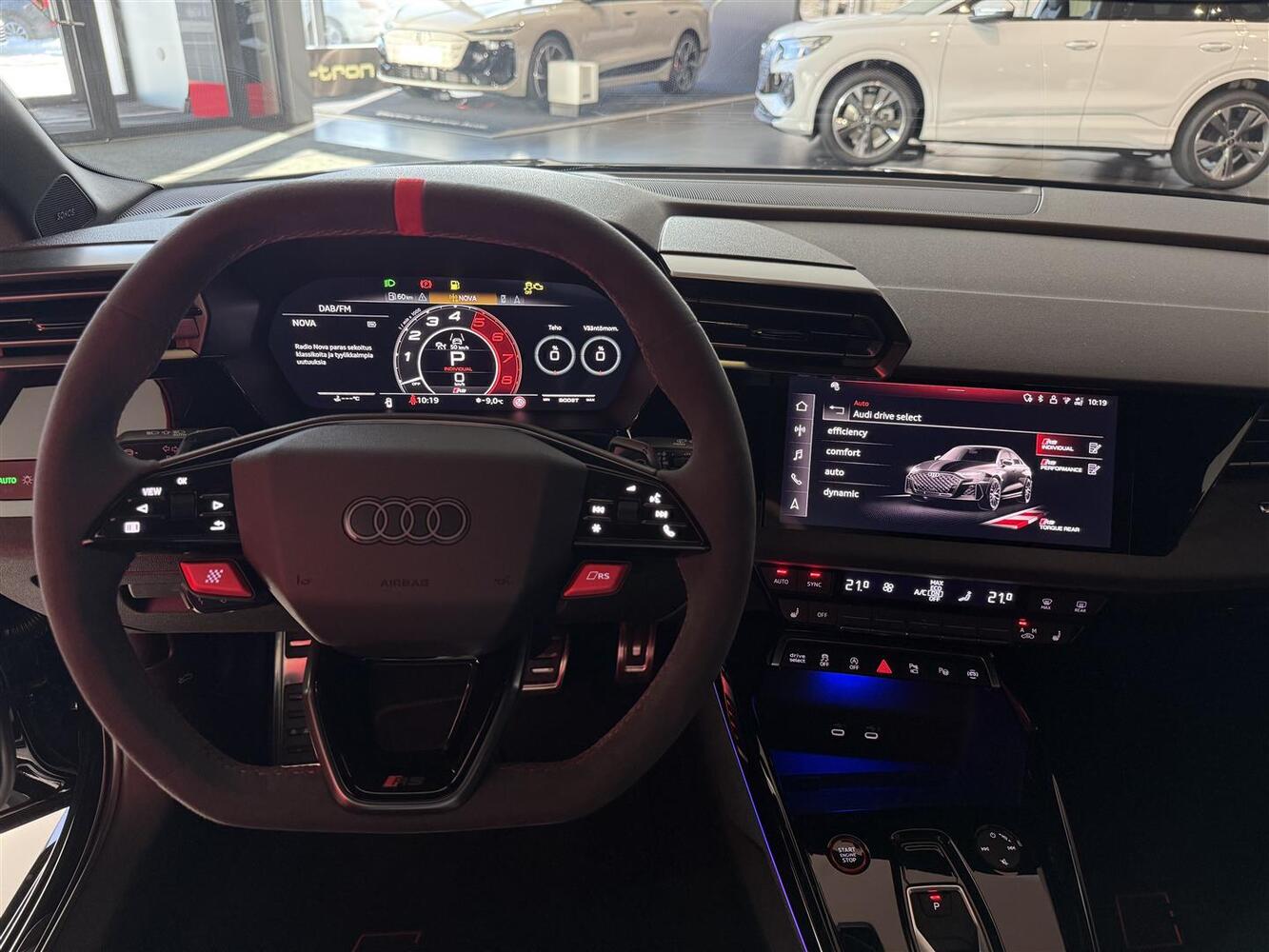 heti ajoon Audi RS3