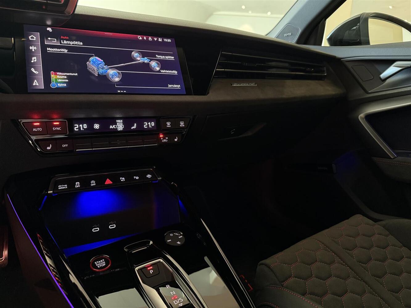 heti ajoon Audi RS3