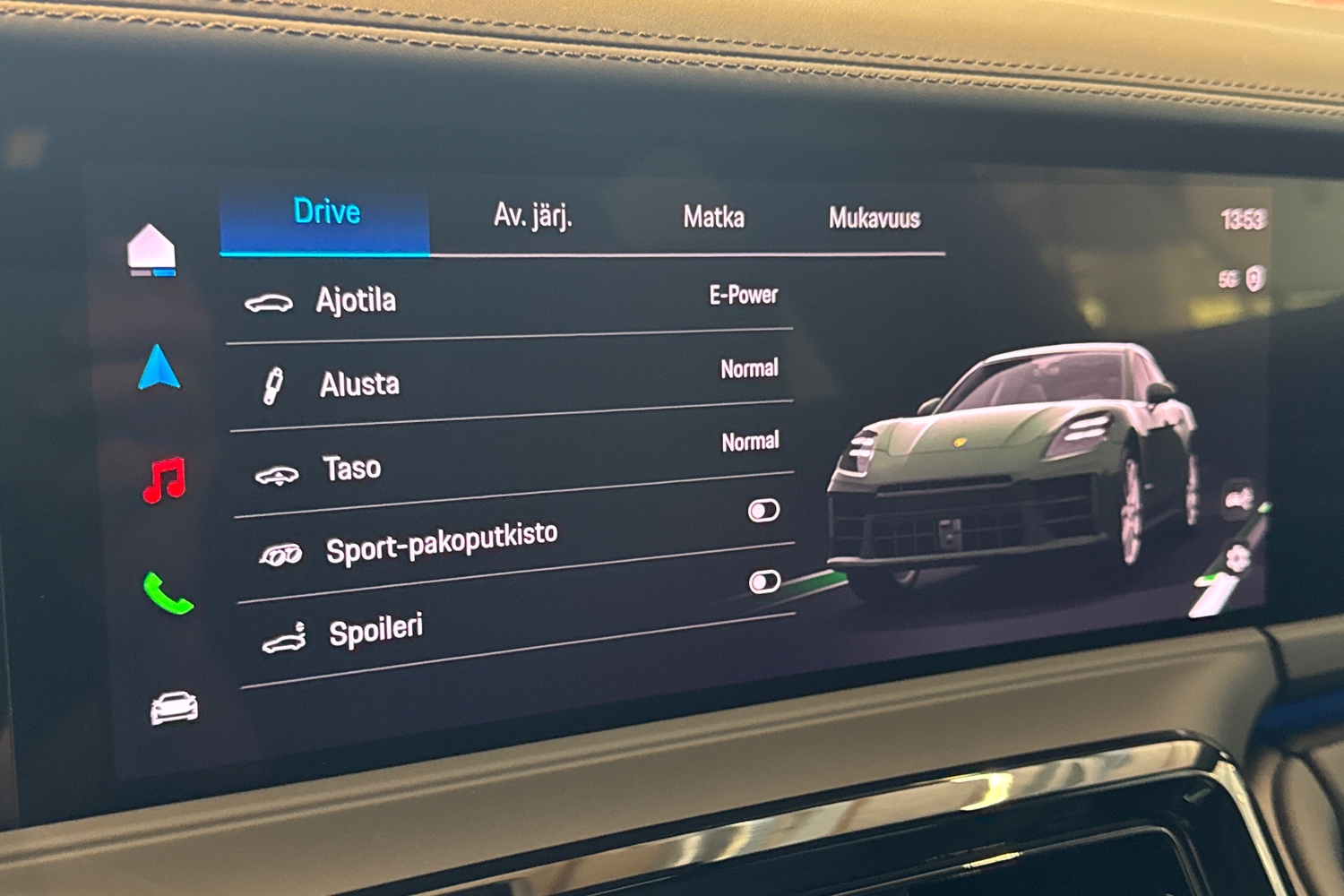 heti ajoon Porsche Panamera