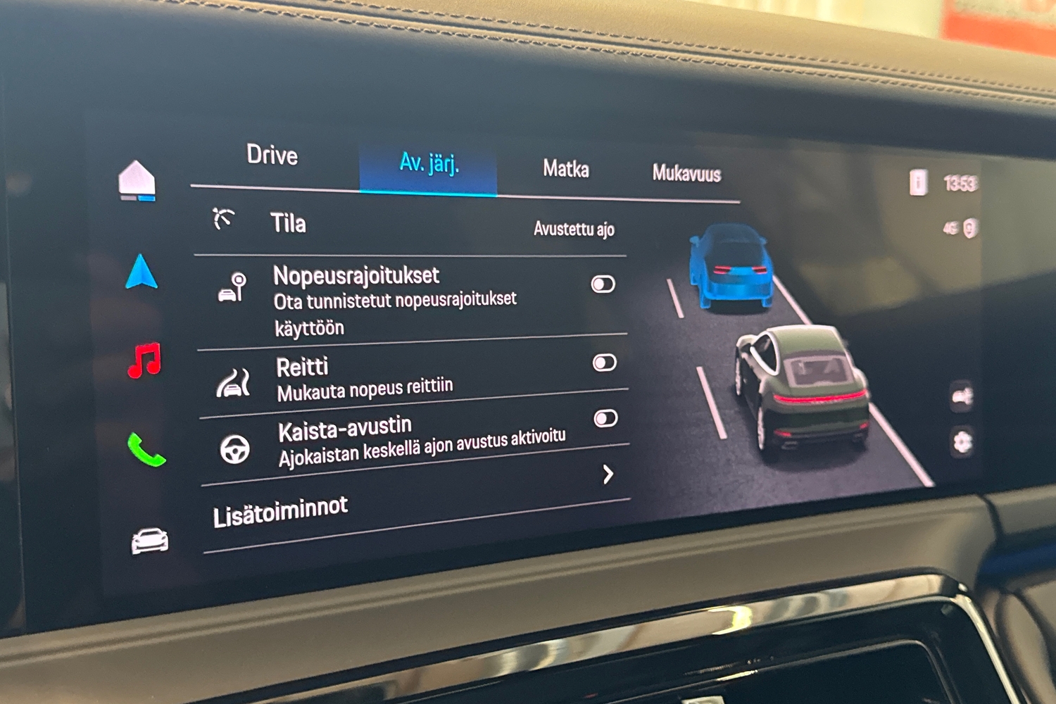 heti ajoon Porsche Panamera