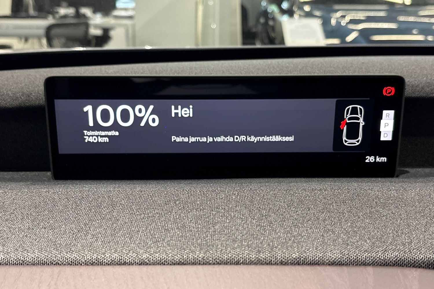 heti ajoon Volvo EX60