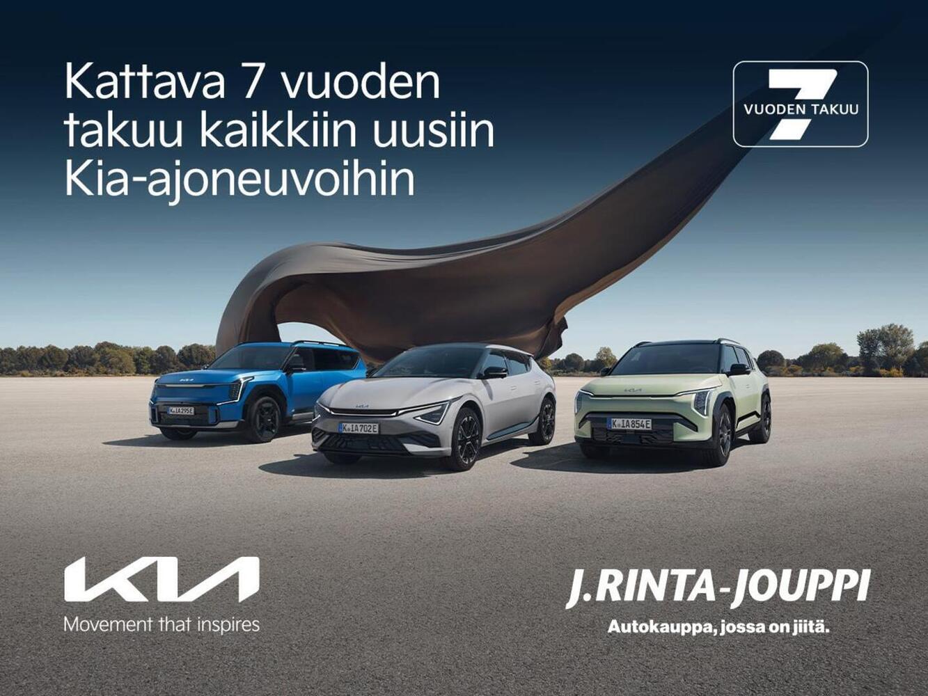 heti ajoon Kia EV3