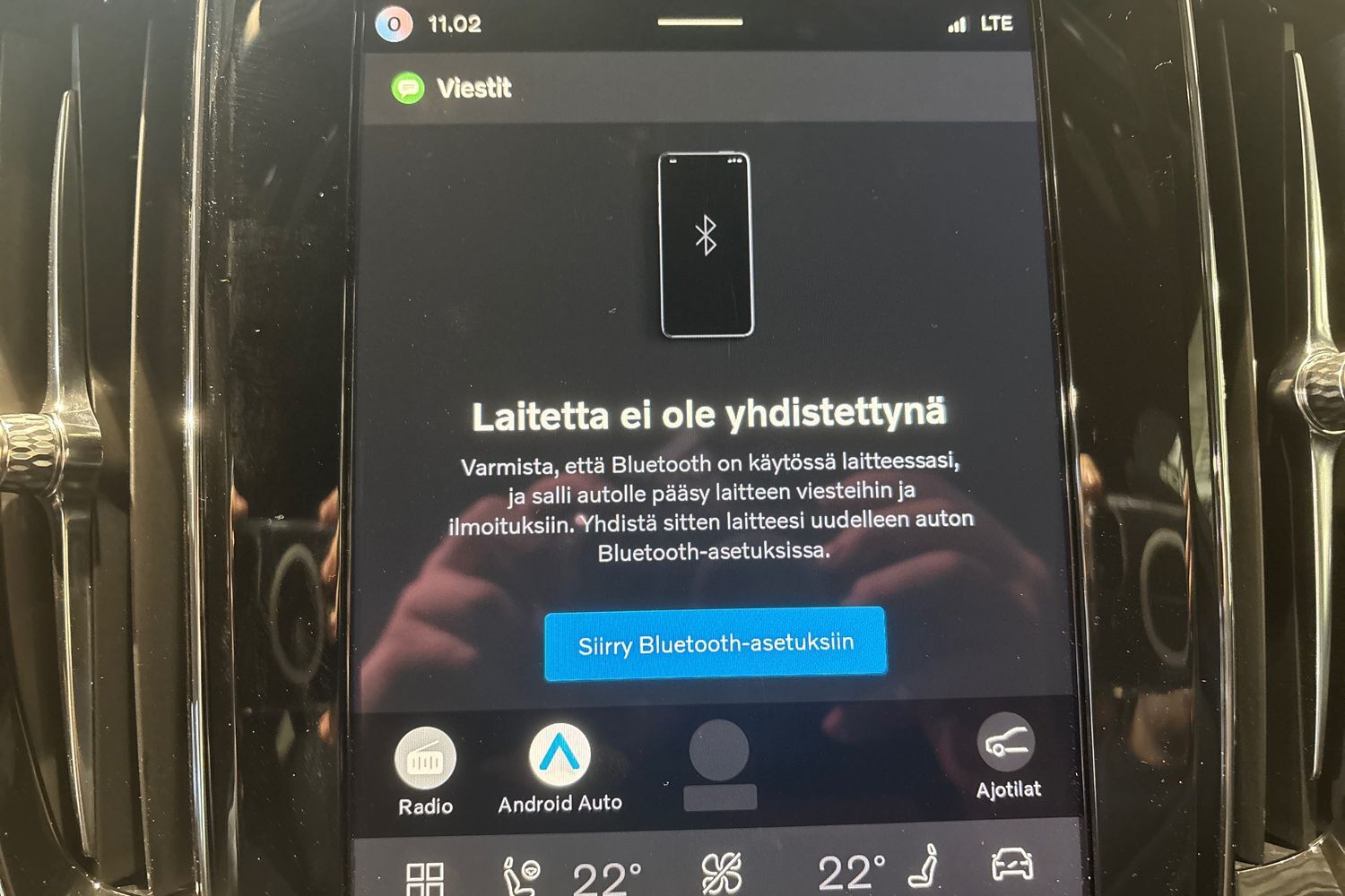 heti ajoon Volvo V60