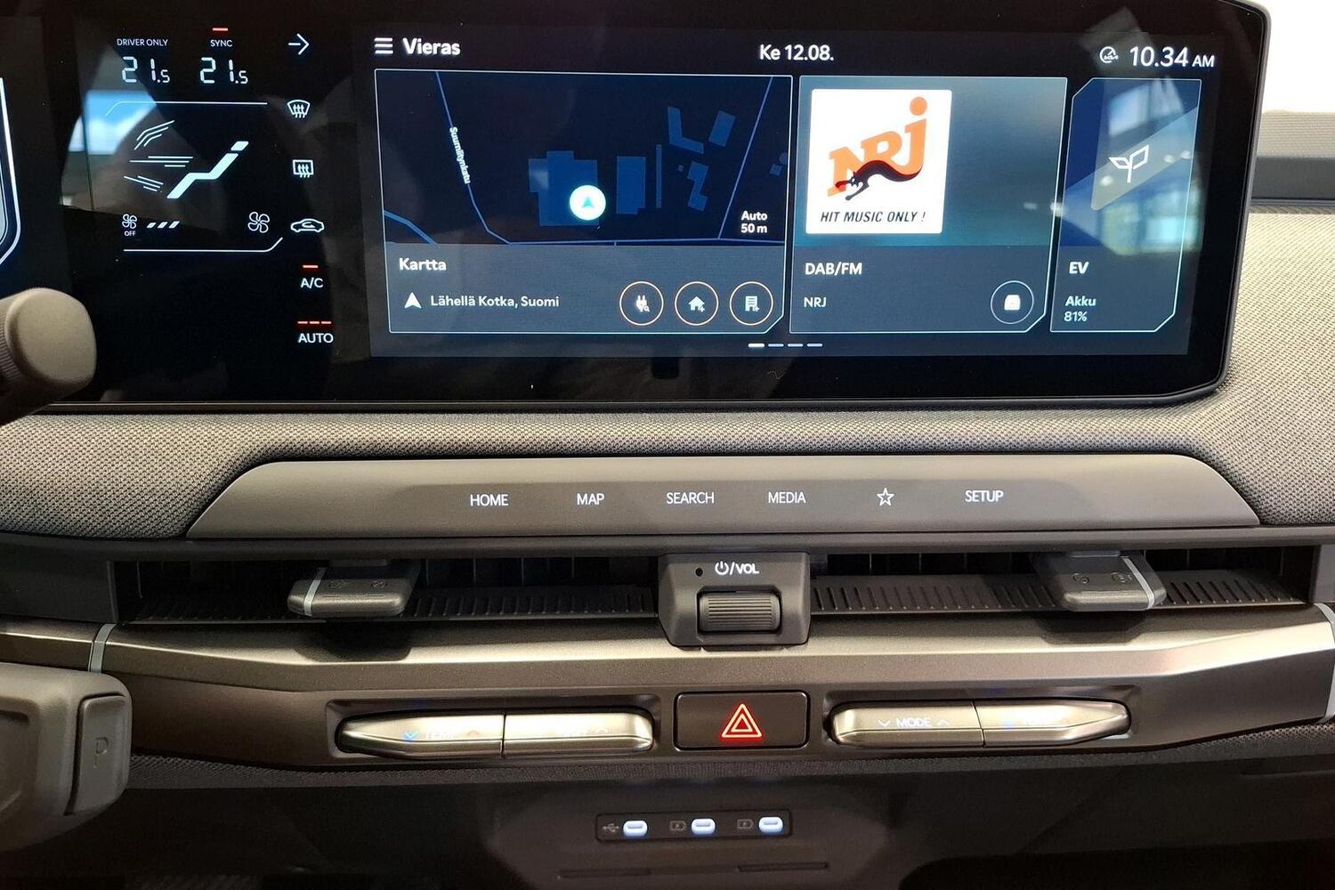 heti ajoon Kia EV3
