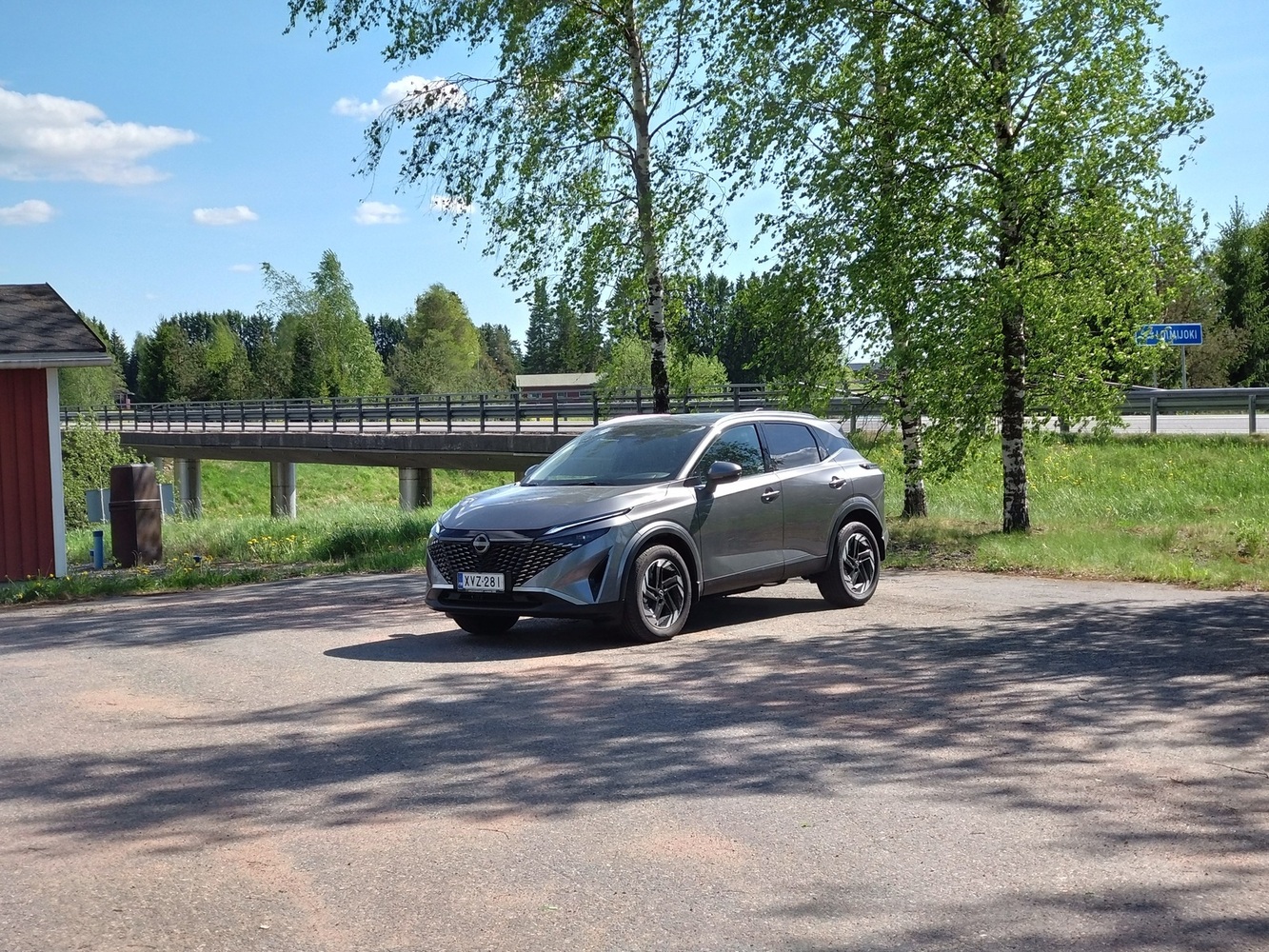 heti ajoon Nissan Qashqai