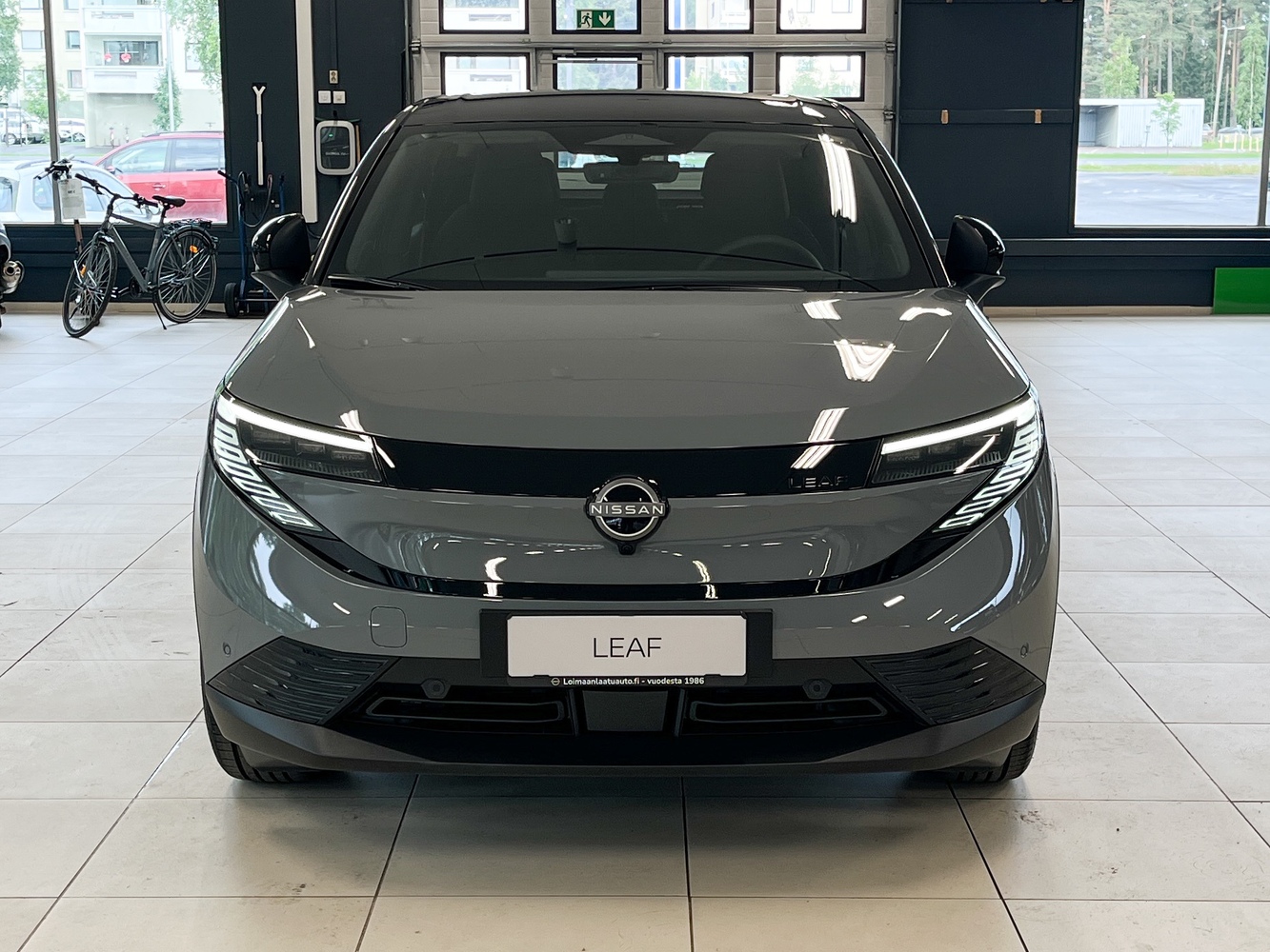 heti ajoon Nissan Leaf
