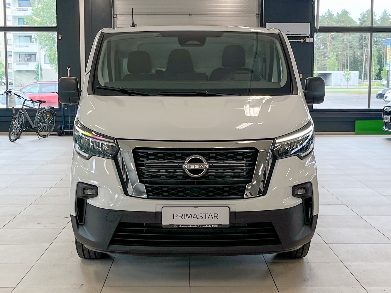 heti ajoon Nissan Primastar