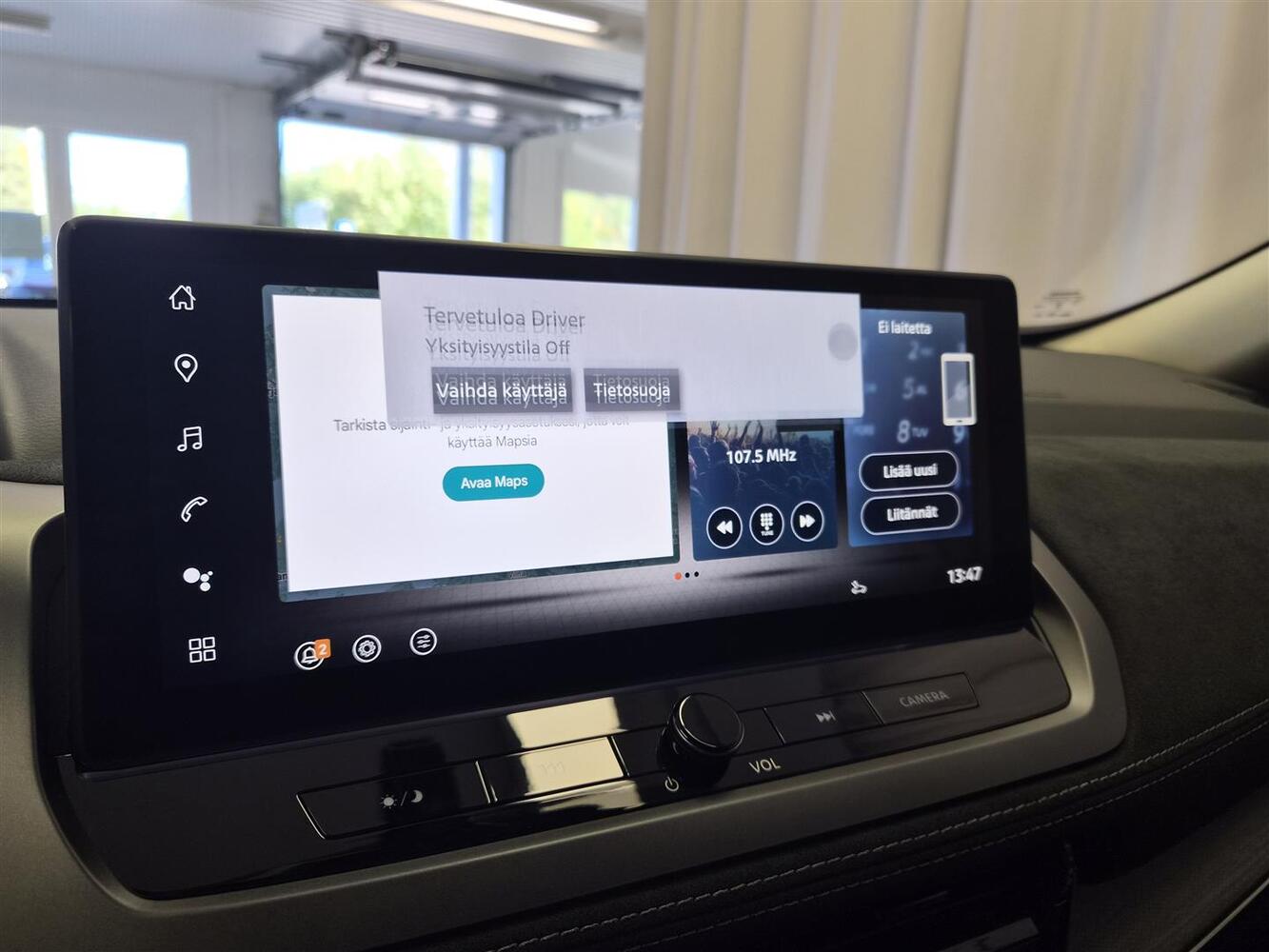 heti ajoon Nissan Qashqai
