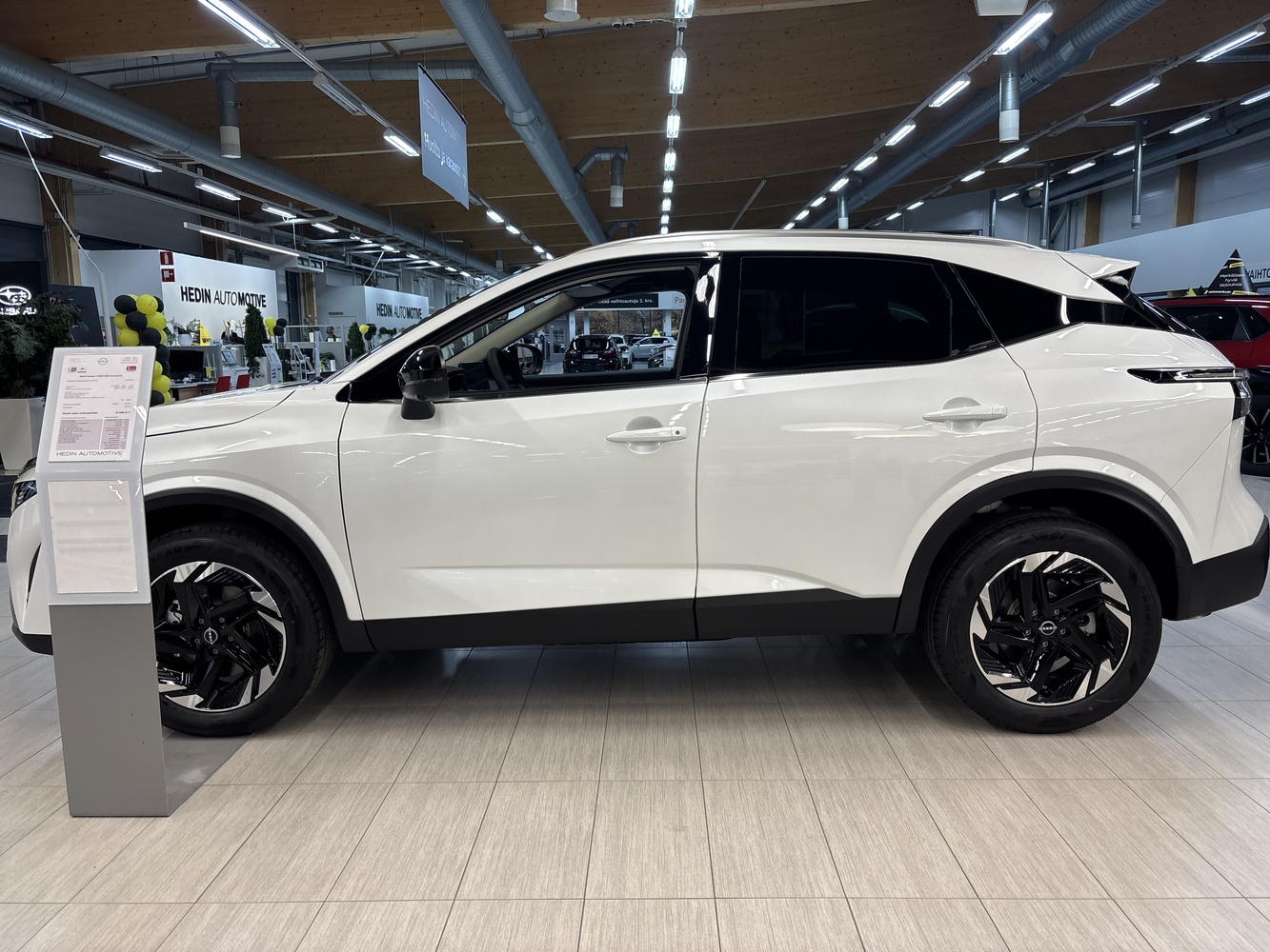 heti ajoon Nissan Qashqai