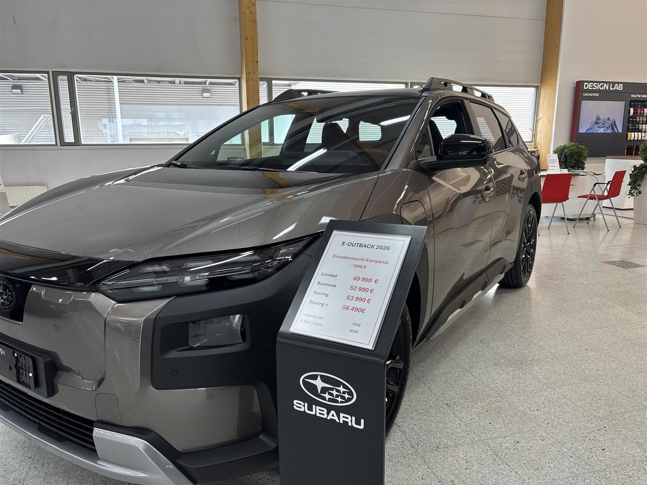 heti ajoon Subaru e-Outback