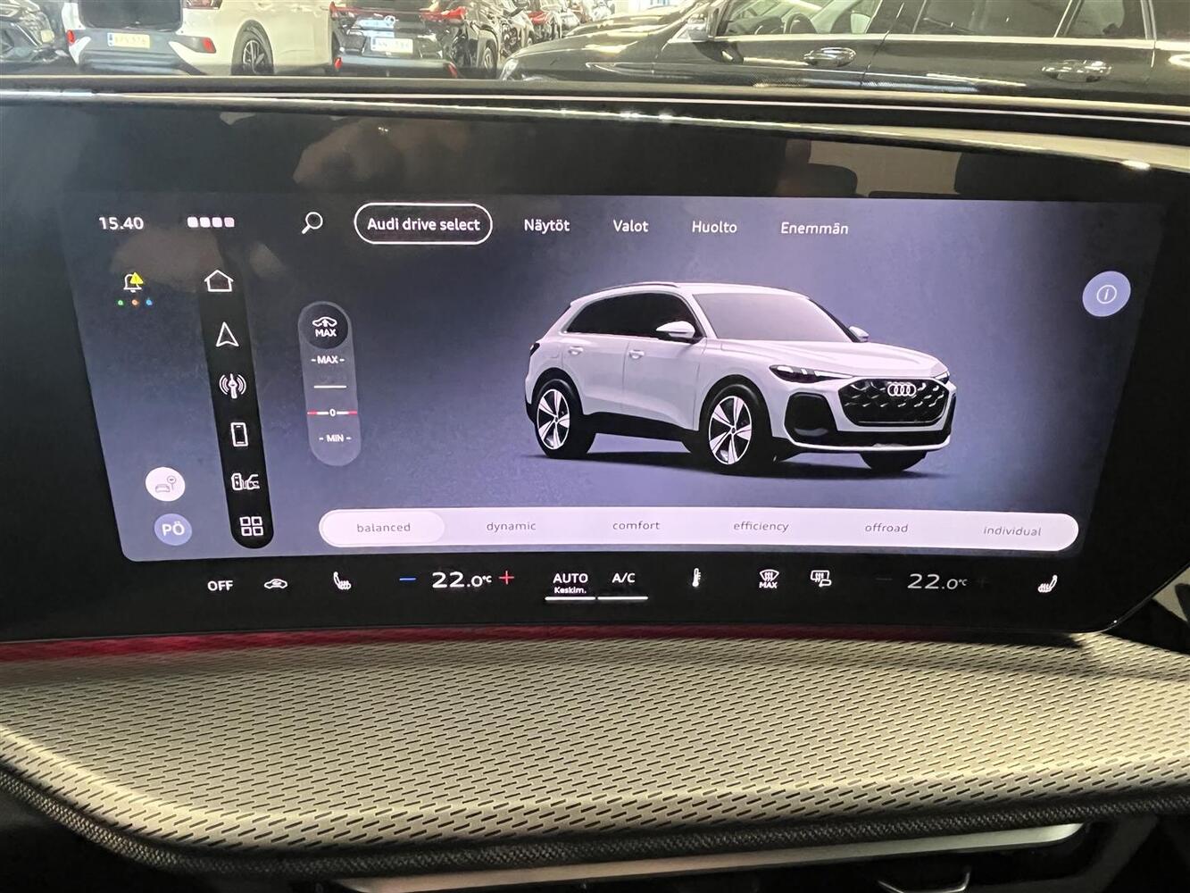 heti ajoon Audi Q5