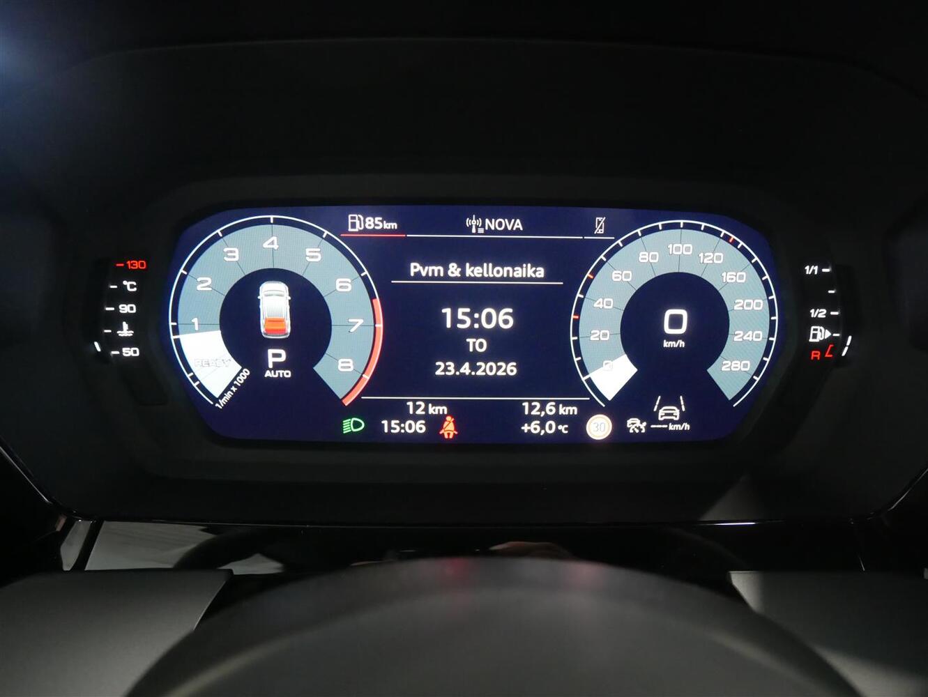 heti ajoon Audi A3