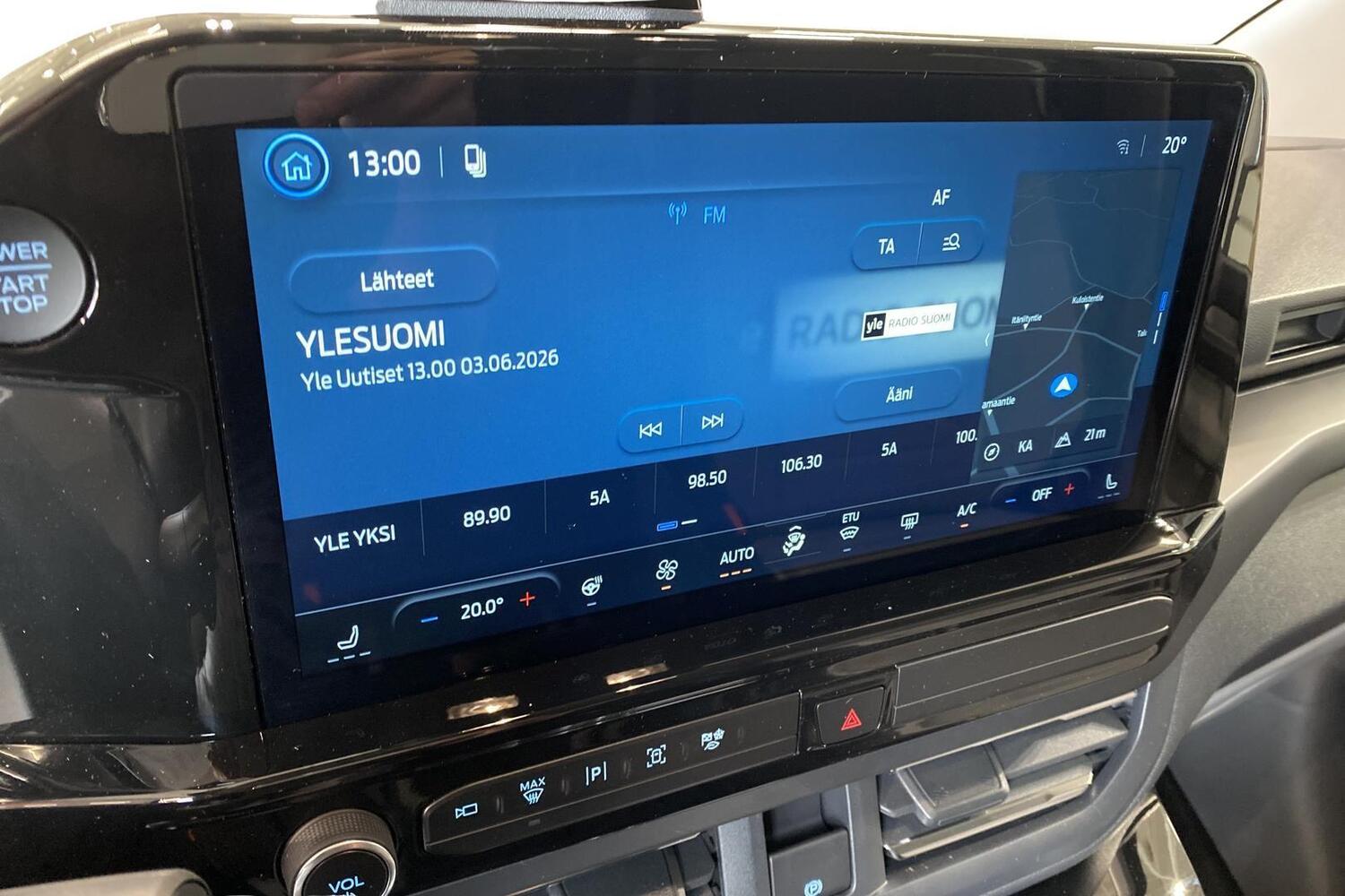 heti ajoon Ford Tourneo Custom