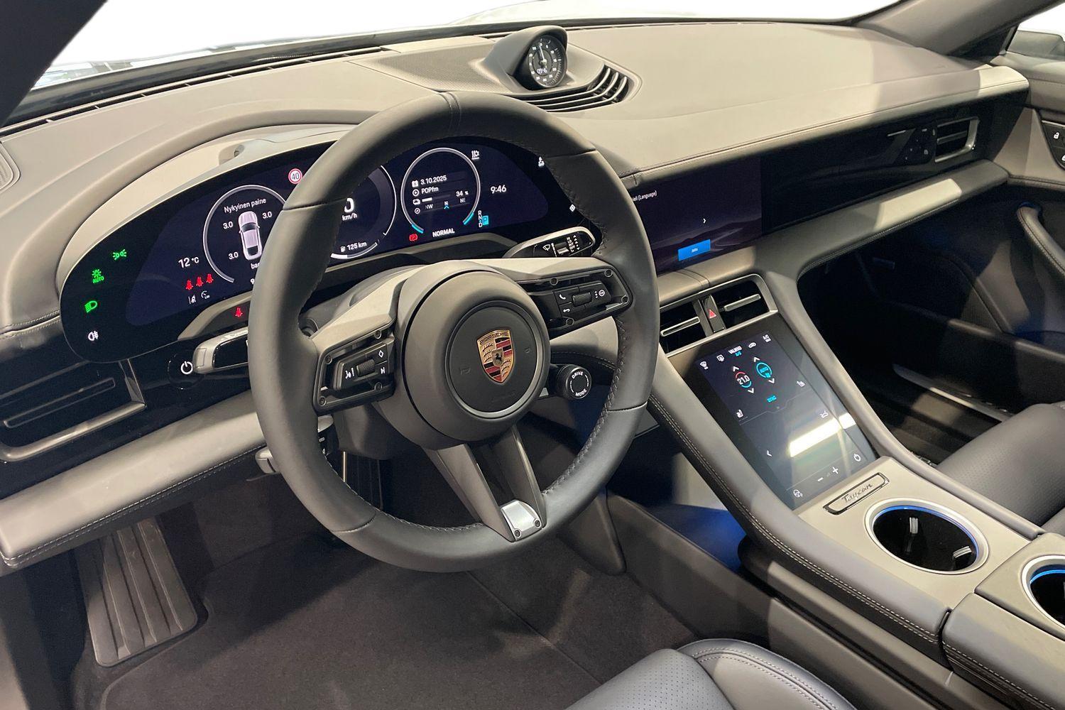 heti ajoon Porsche Taycan