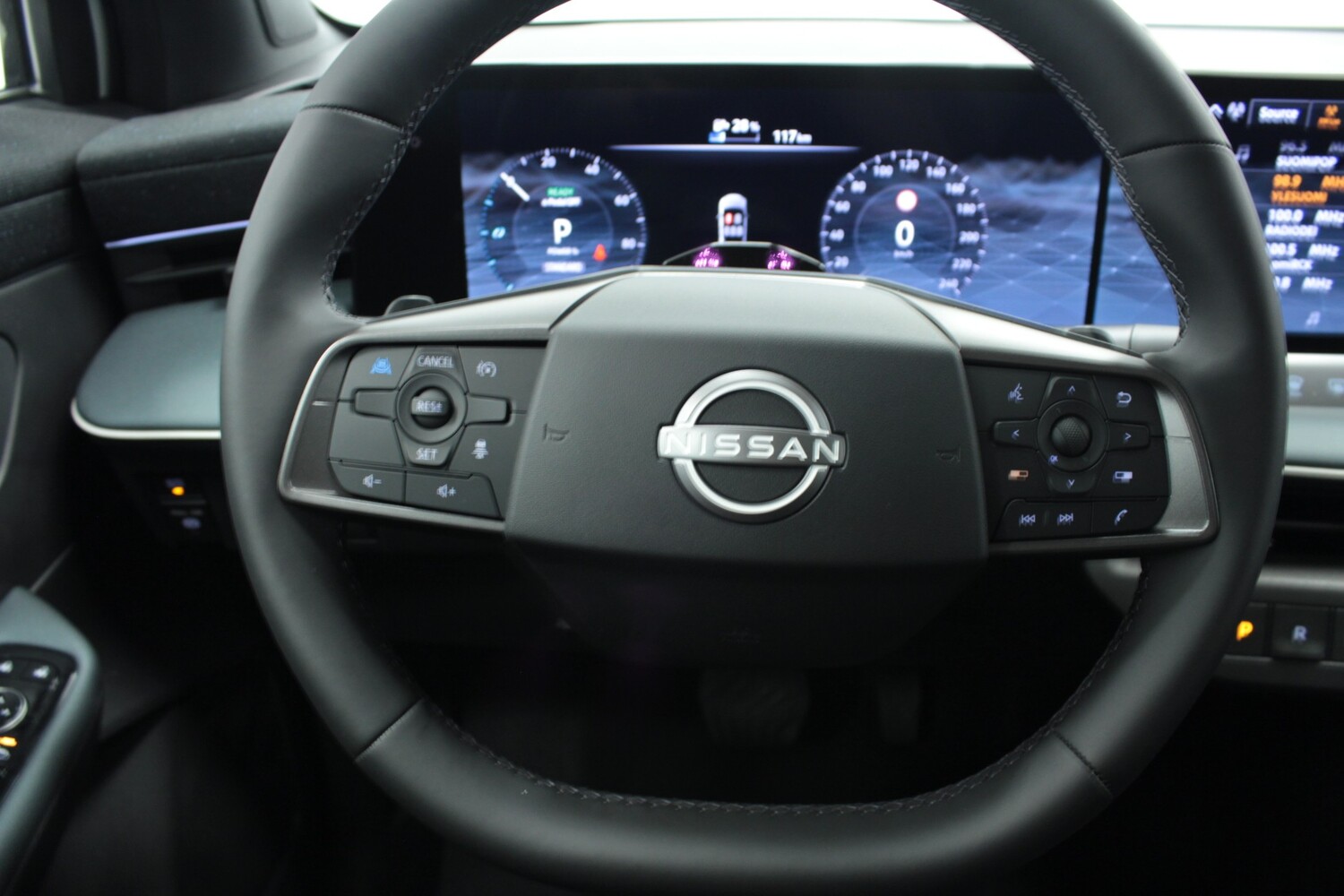 heti ajoon Nissan Leaf