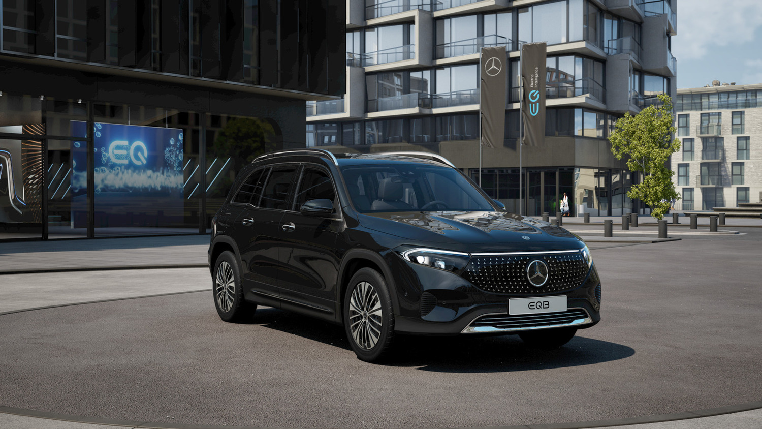 heti ajoon Mercedes-Benz EQB