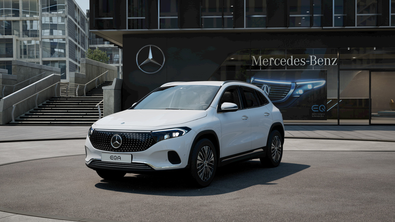 heti ajoon Mercedes-Benz EQA